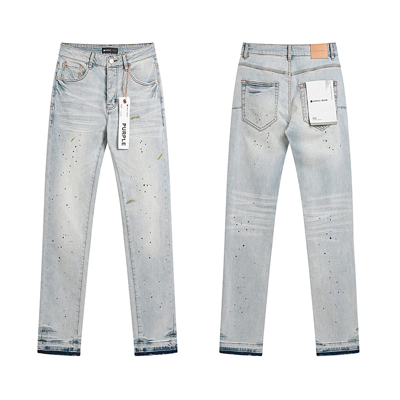 LuxluxHouse Best Quality Clothes Pants Purple Brand