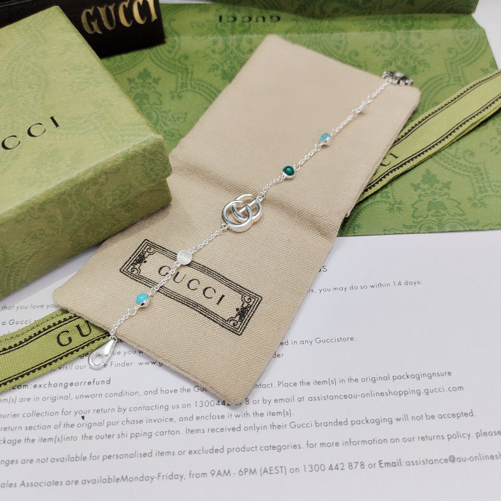 LuxluxHouse Best Quality Accessories Gucci Necklace Bracelet