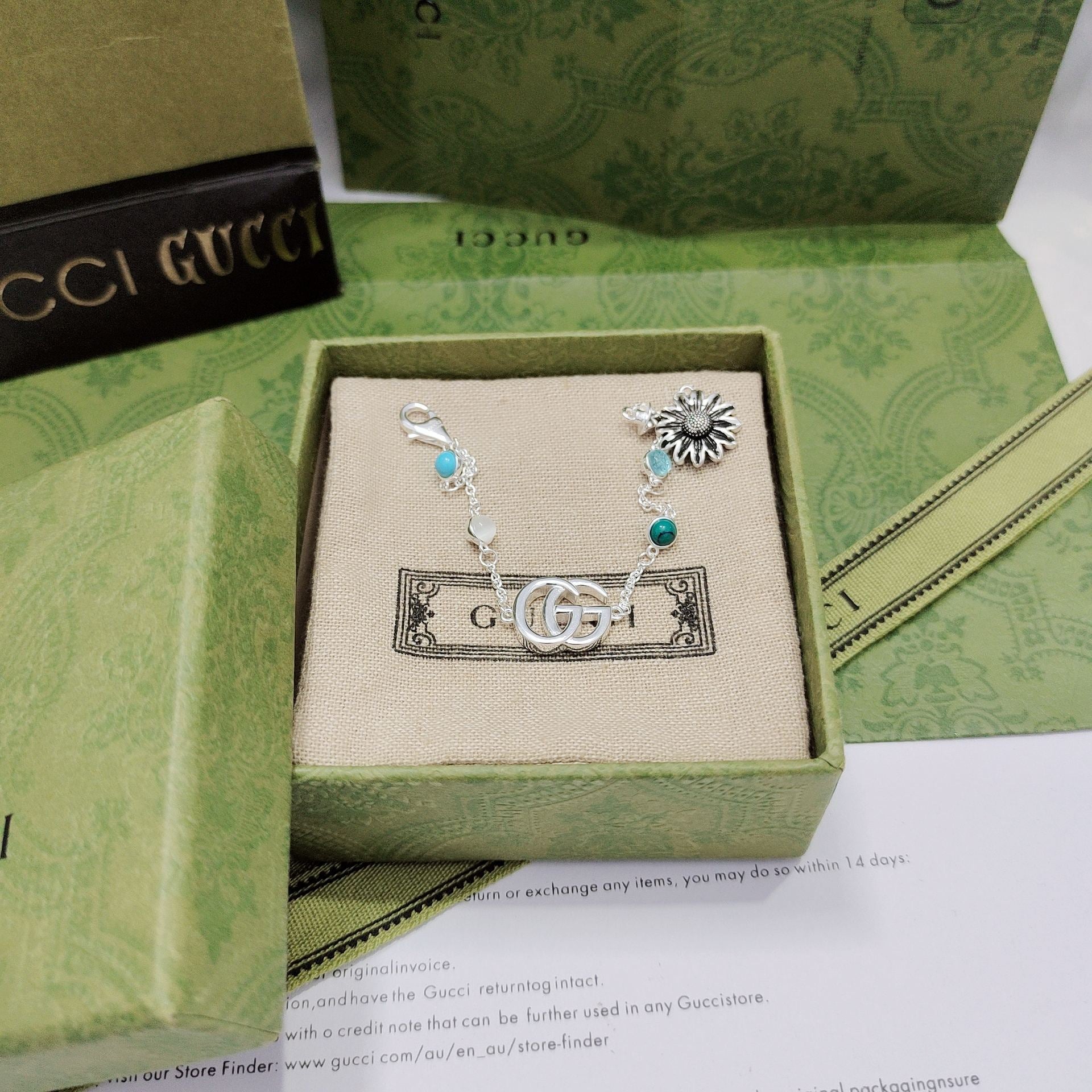 LuxluxHouse Best Quality Accessories Gucci Necklace Bracelet