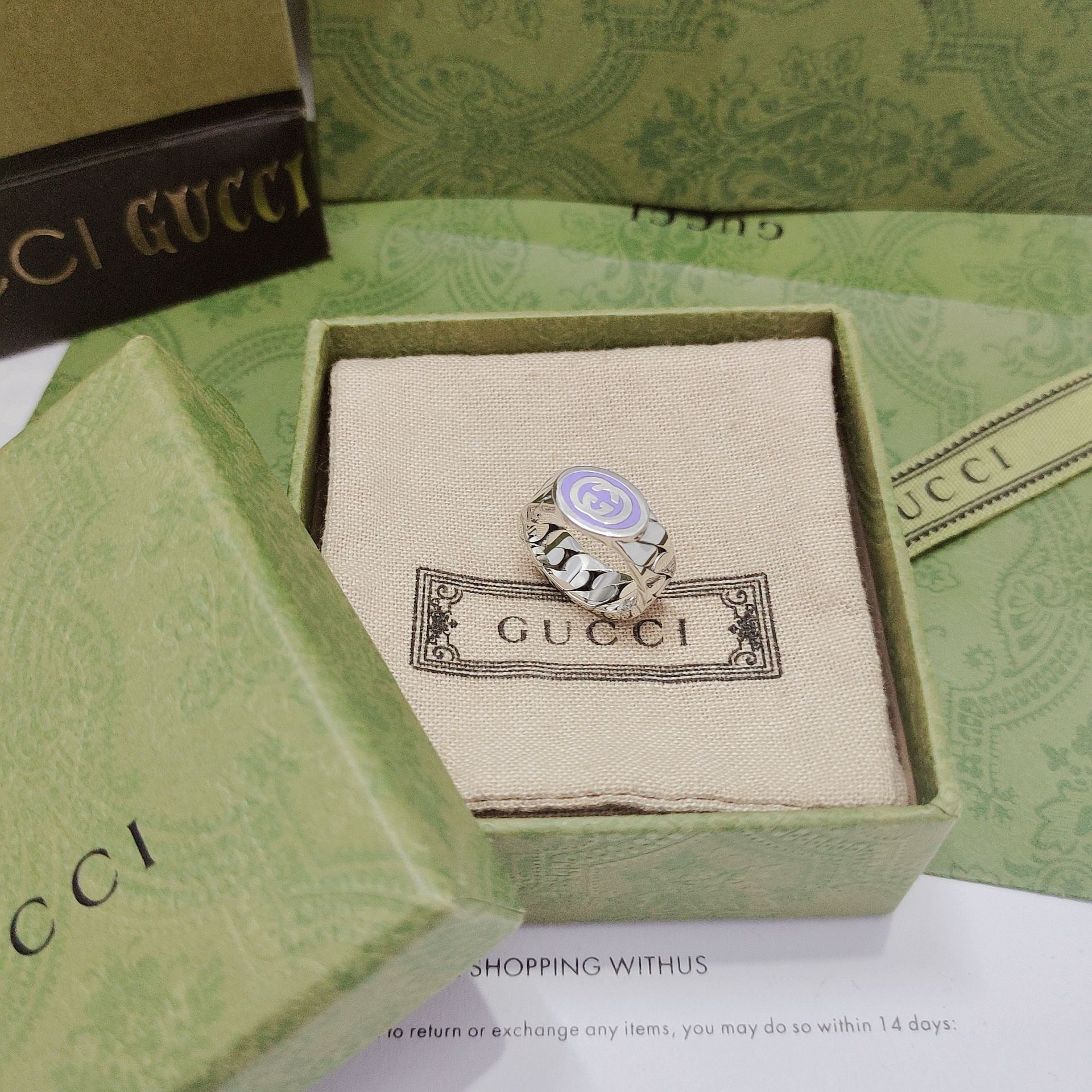LuxluxHouse Best Quality Accessories Gucci Ring Ring Ring