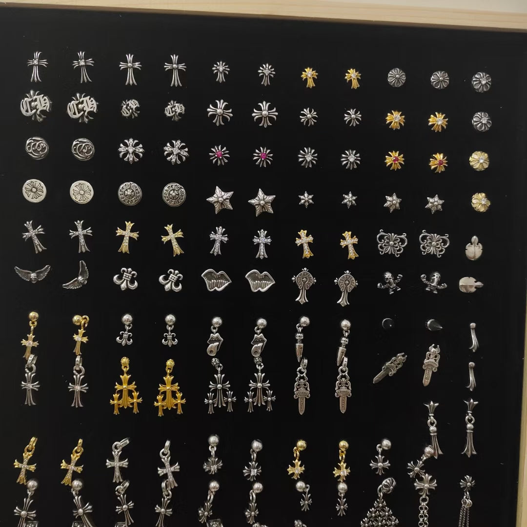 LuxluxHouse Best Quality Accessories Chrome Hearts Earrings
