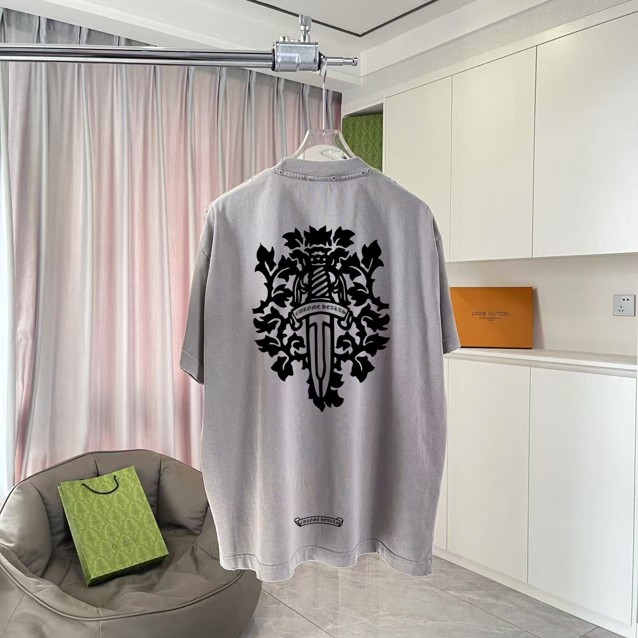 LuxluxHouse Best Quality Clothes Chrome Hearts T-shirt