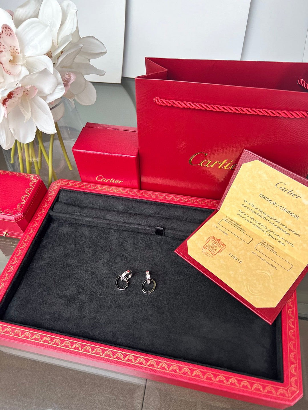 LuxluxHouse Best Quality Accessories Earrings Earrings Earrings Cartier