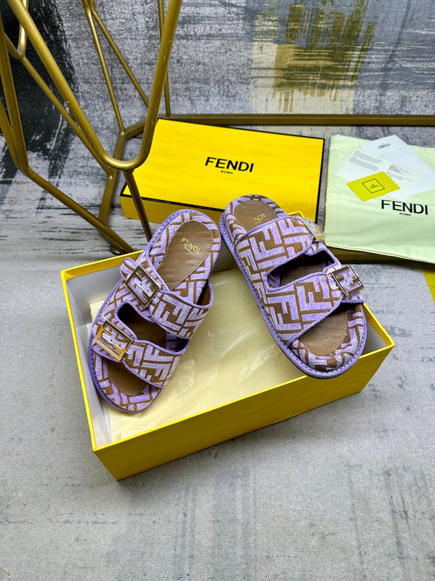 LuxluxHouse Best Quality Sandals Fendi