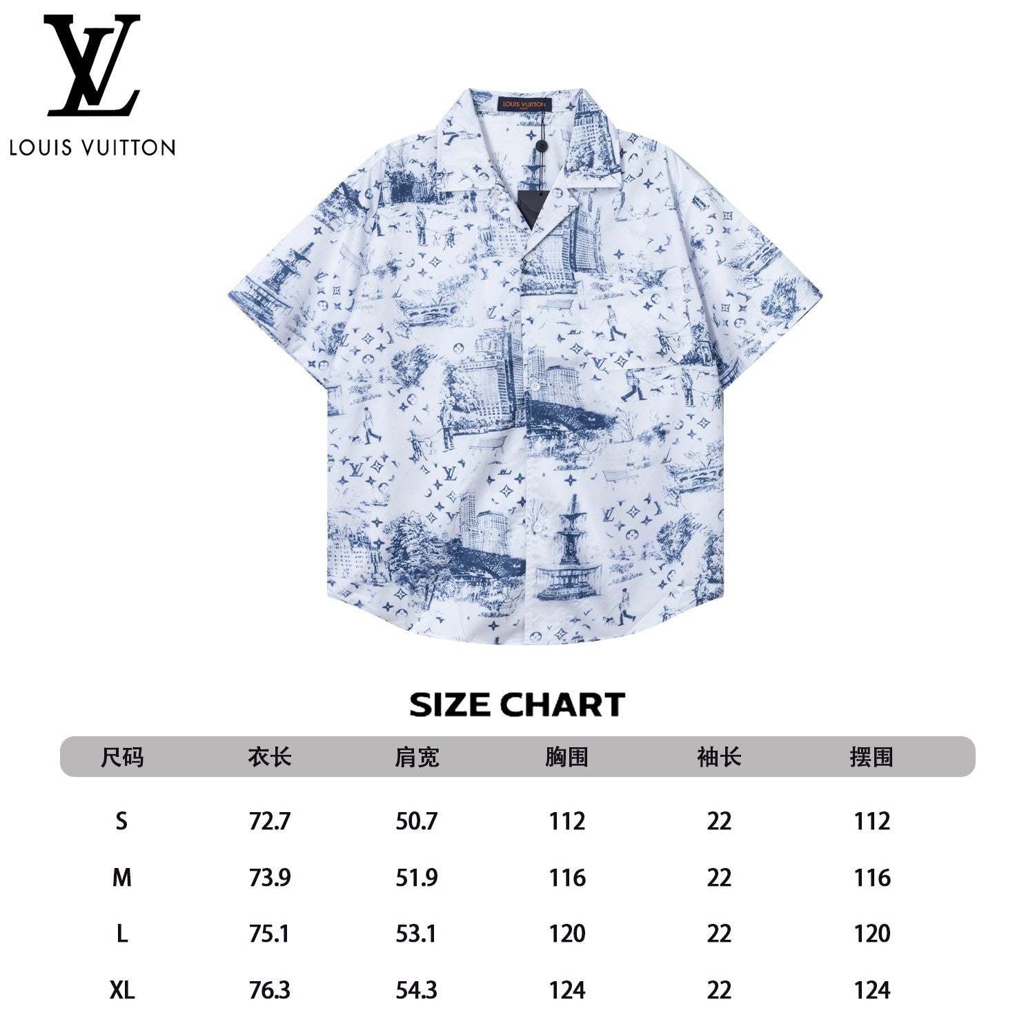 LuxluxHouse Best Quality Clothes Shirts&Polo Louis Vuitton