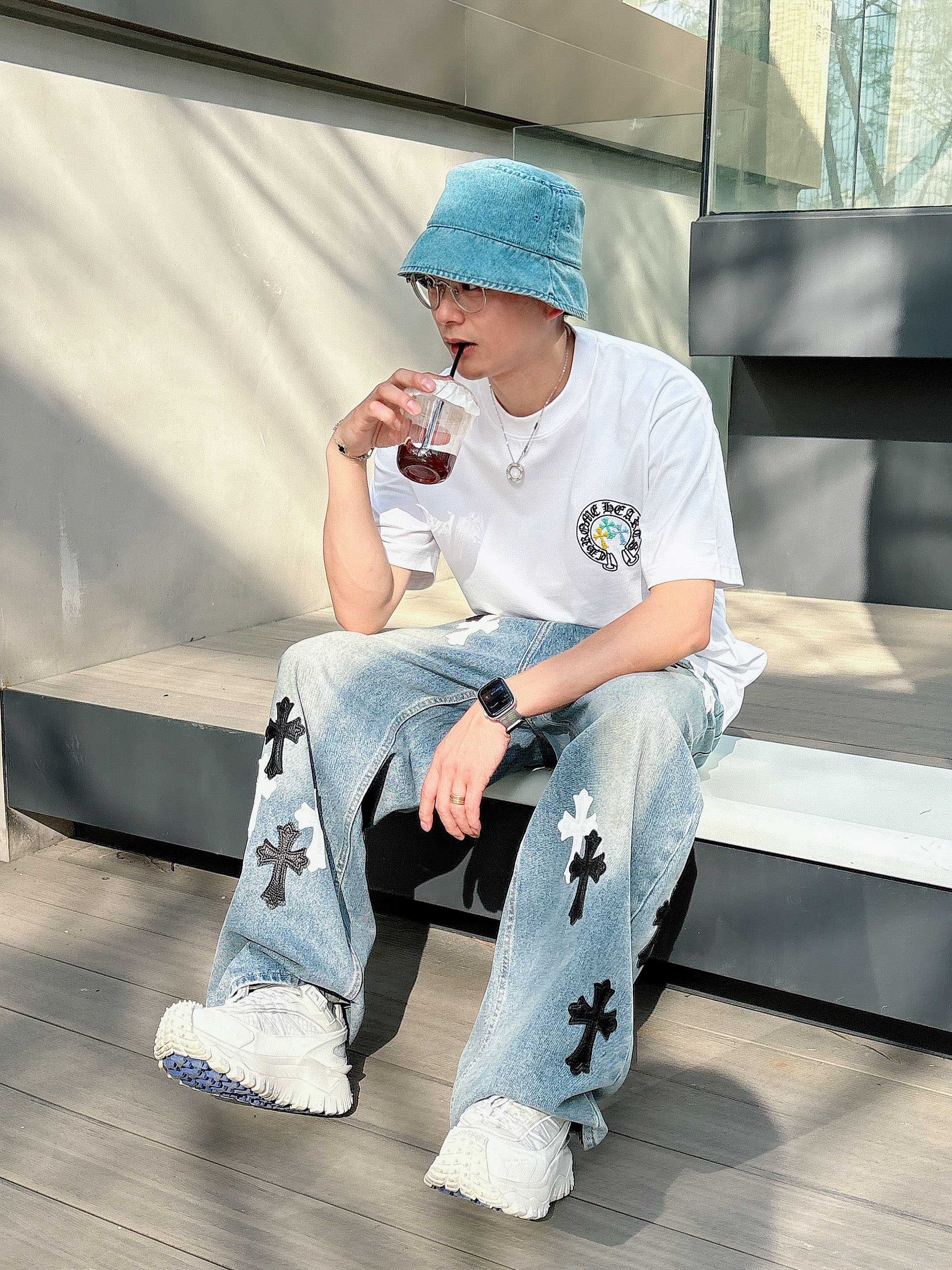 LuxluxHouse Best Quality Clothes Chrome Hearts T-shirt