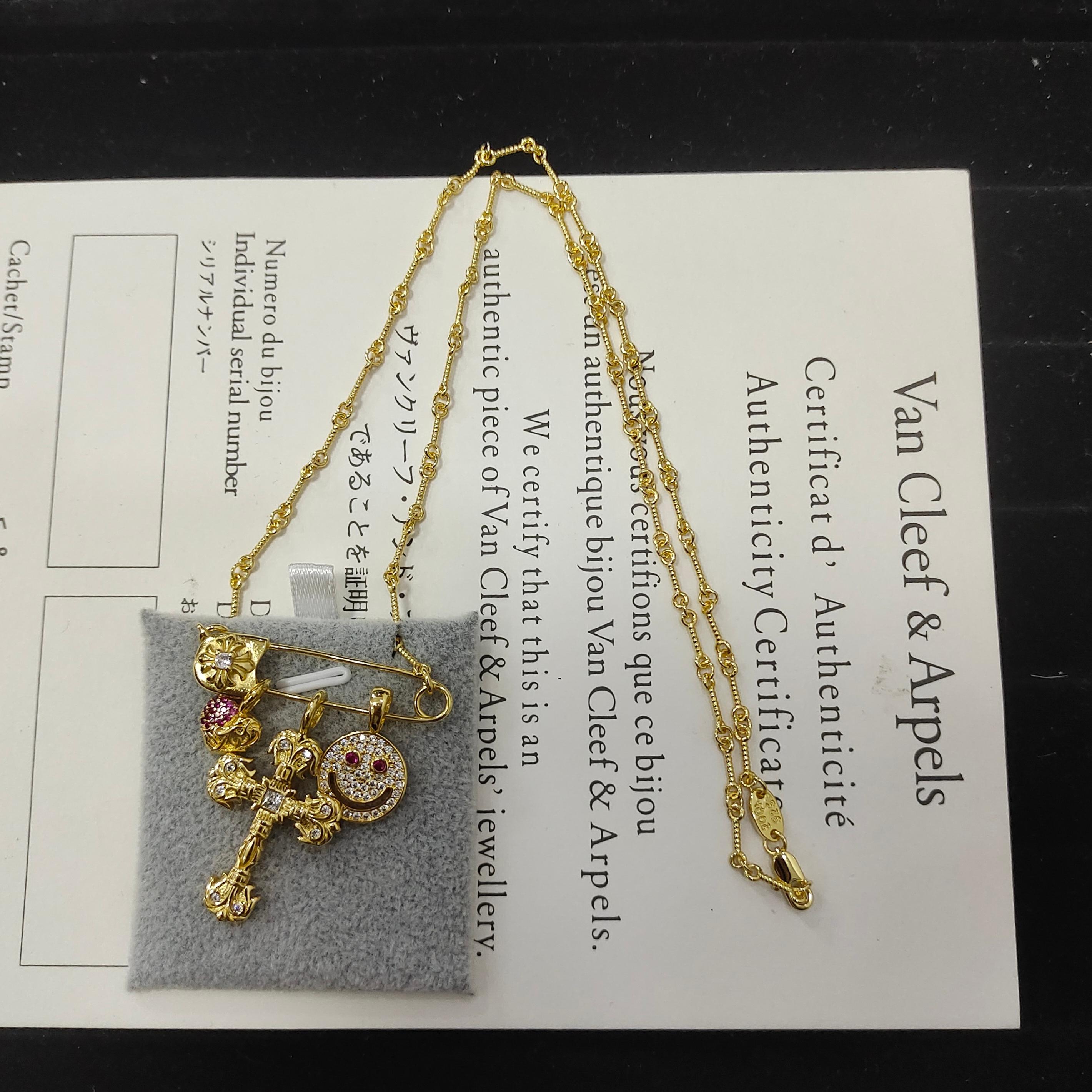 LuxluxHouse Best Quality Accessories Necklace Chrome Hearts