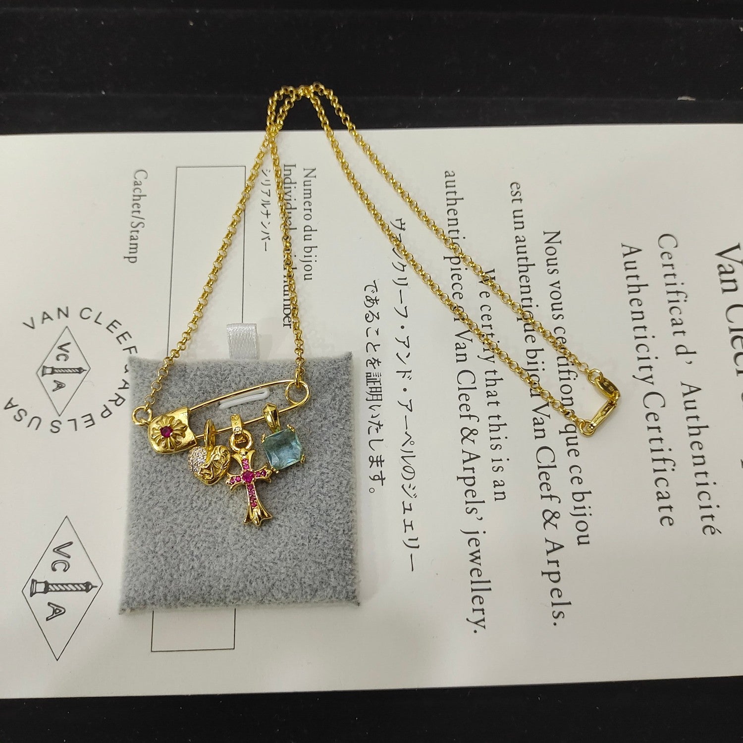 LuxluxHouse Best Quality Accessories Necklace Chrome Hearts