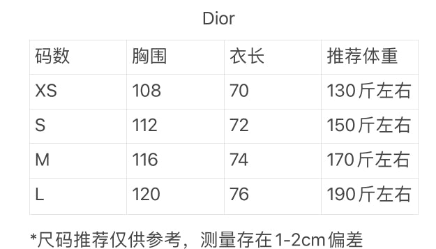 LuxluxHouse Best Quality Clothes Shirts&Polo Dior