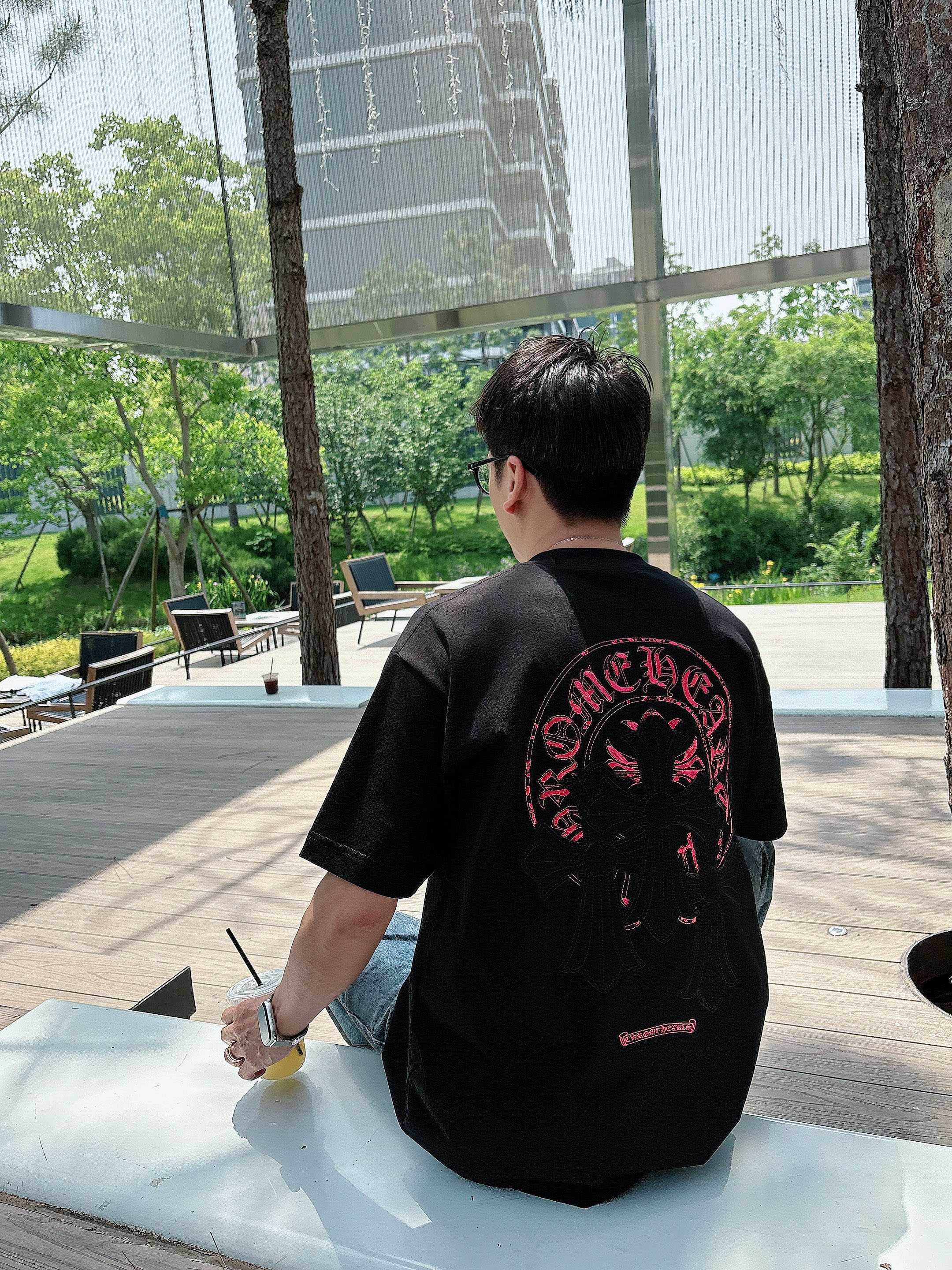LuxluxHouse Best Quality Clothes Chrome Hearts T-shirt