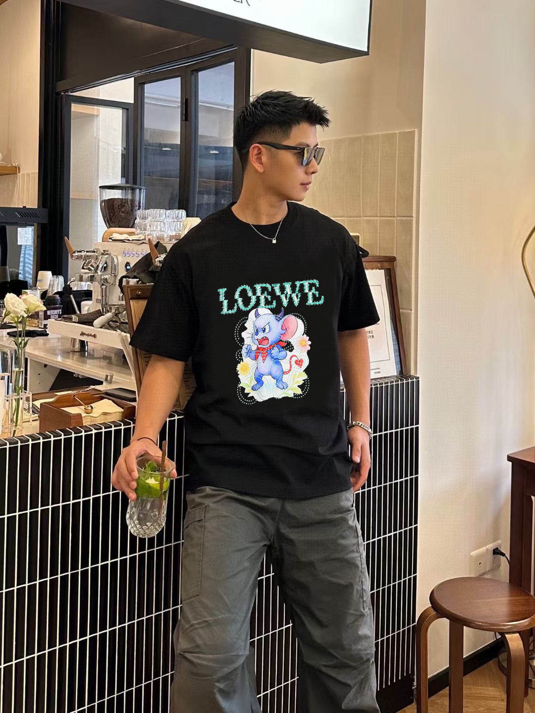 LuxluxHouse Best Quality Clothes T-shirt Loewe