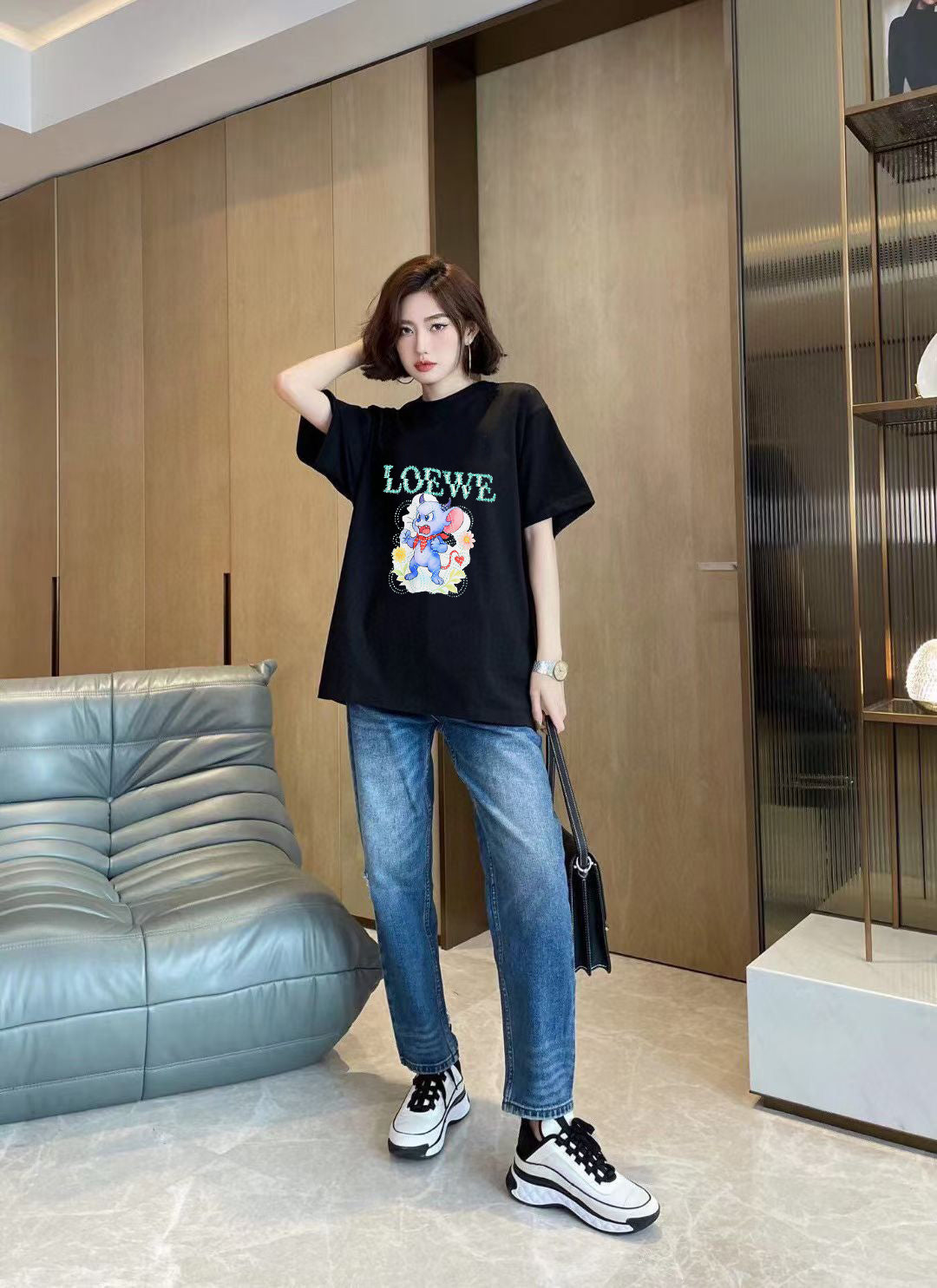 LuxluxHouse Best Quality Clothes T-shirt Loewe