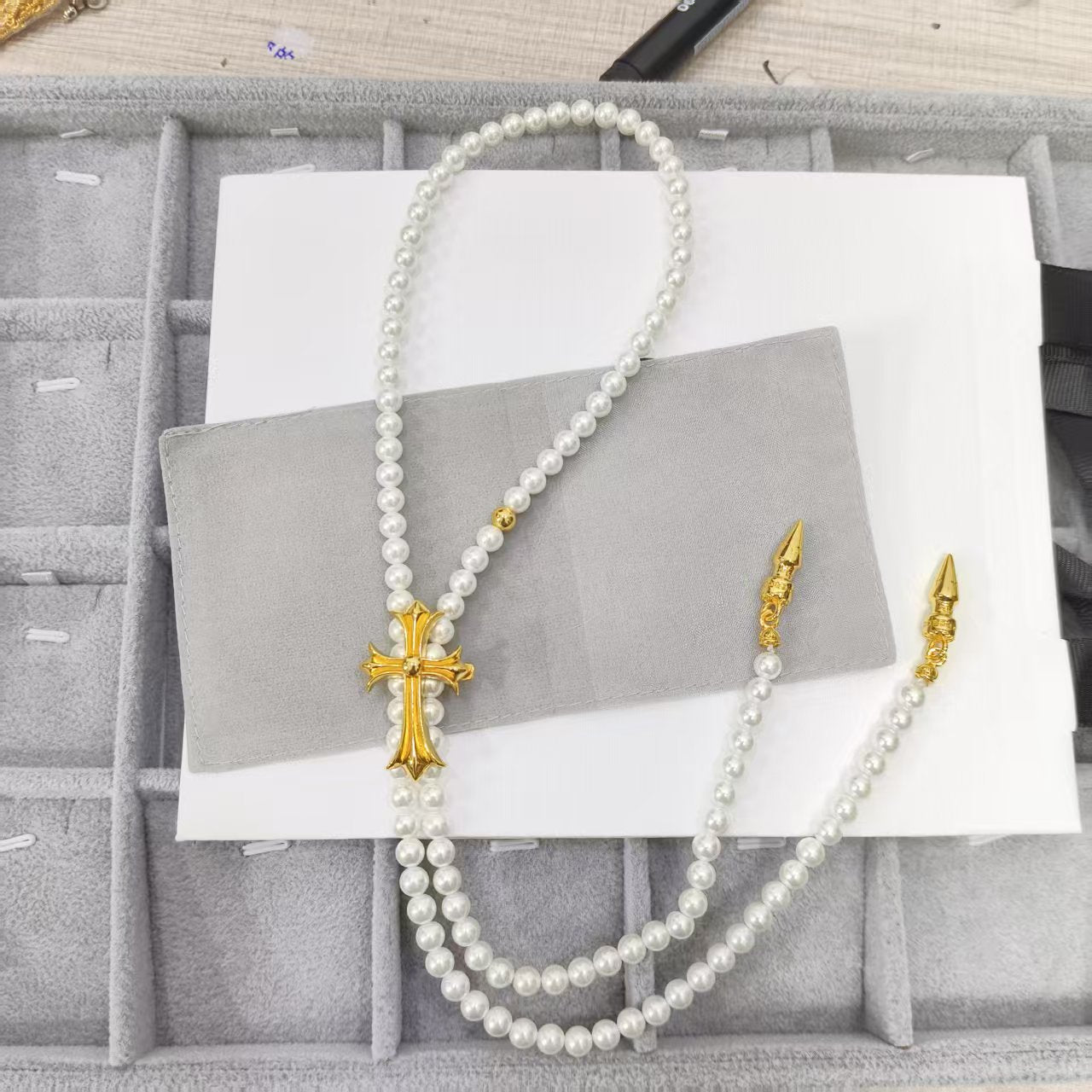 LuxluxHouse Best Quality Accessories Necklace Chrome Hearts