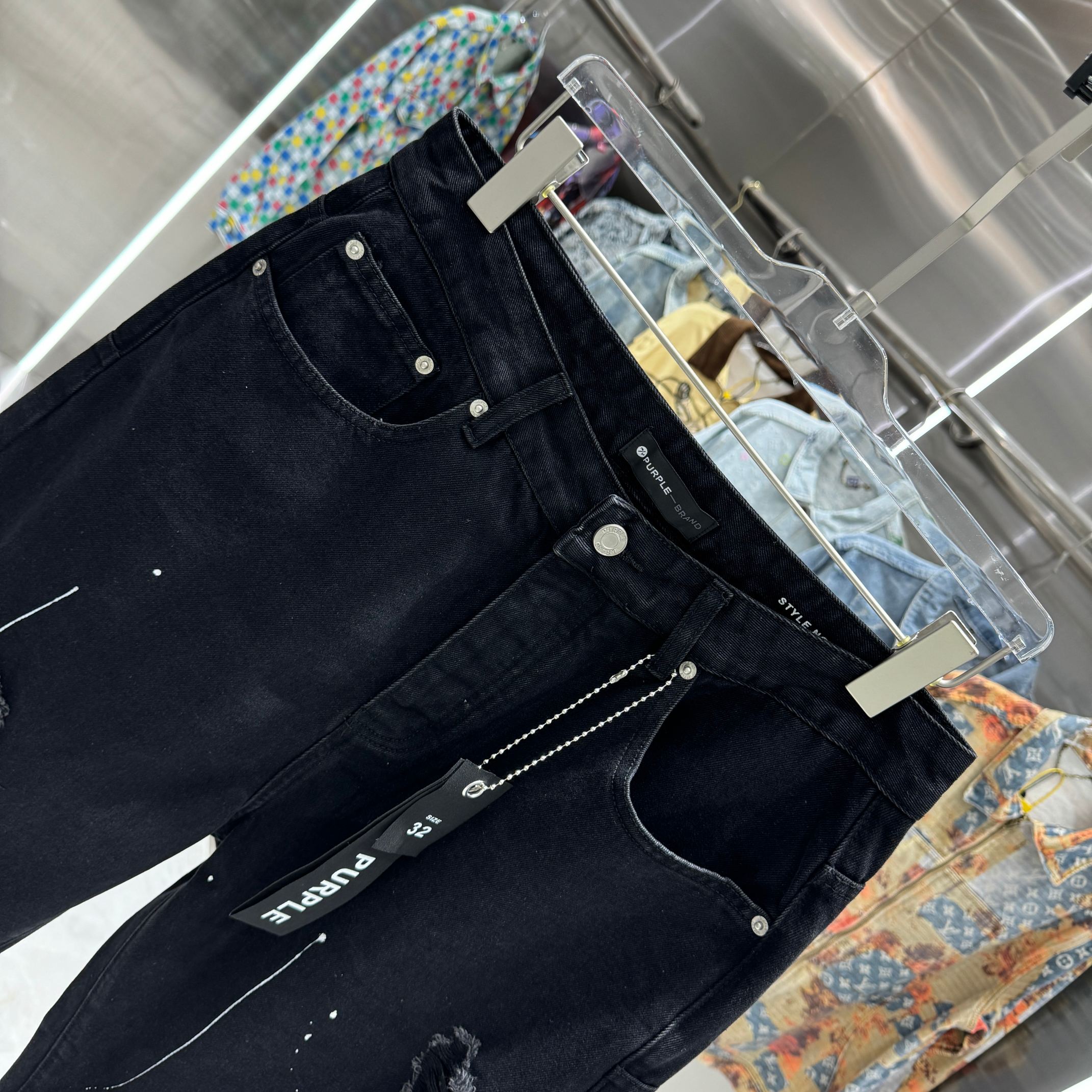 LuxluxHouse Best Quality Clothes Pants Purple Brand