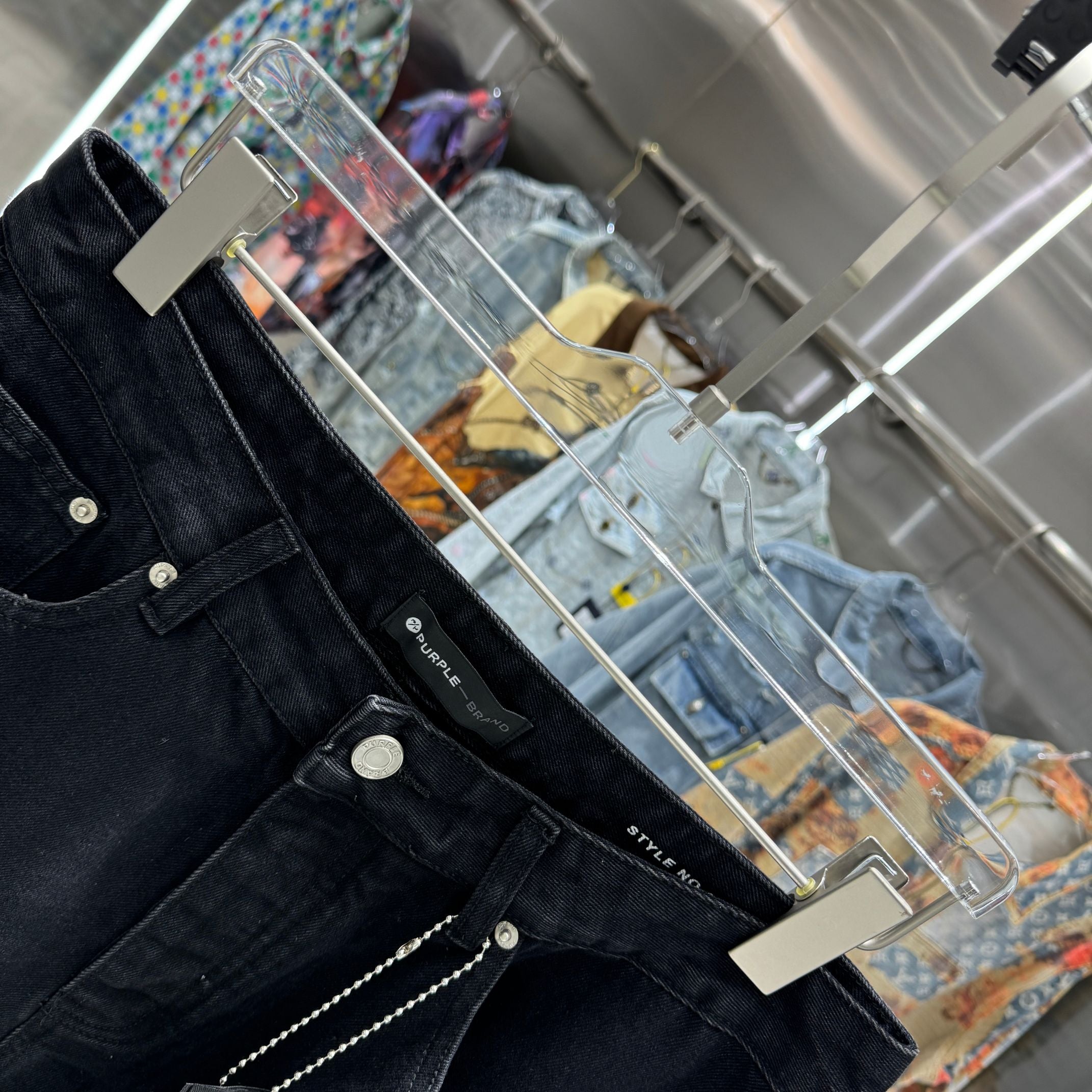 LuxluxHouse Best Quality Clothes Pants Purple Brand