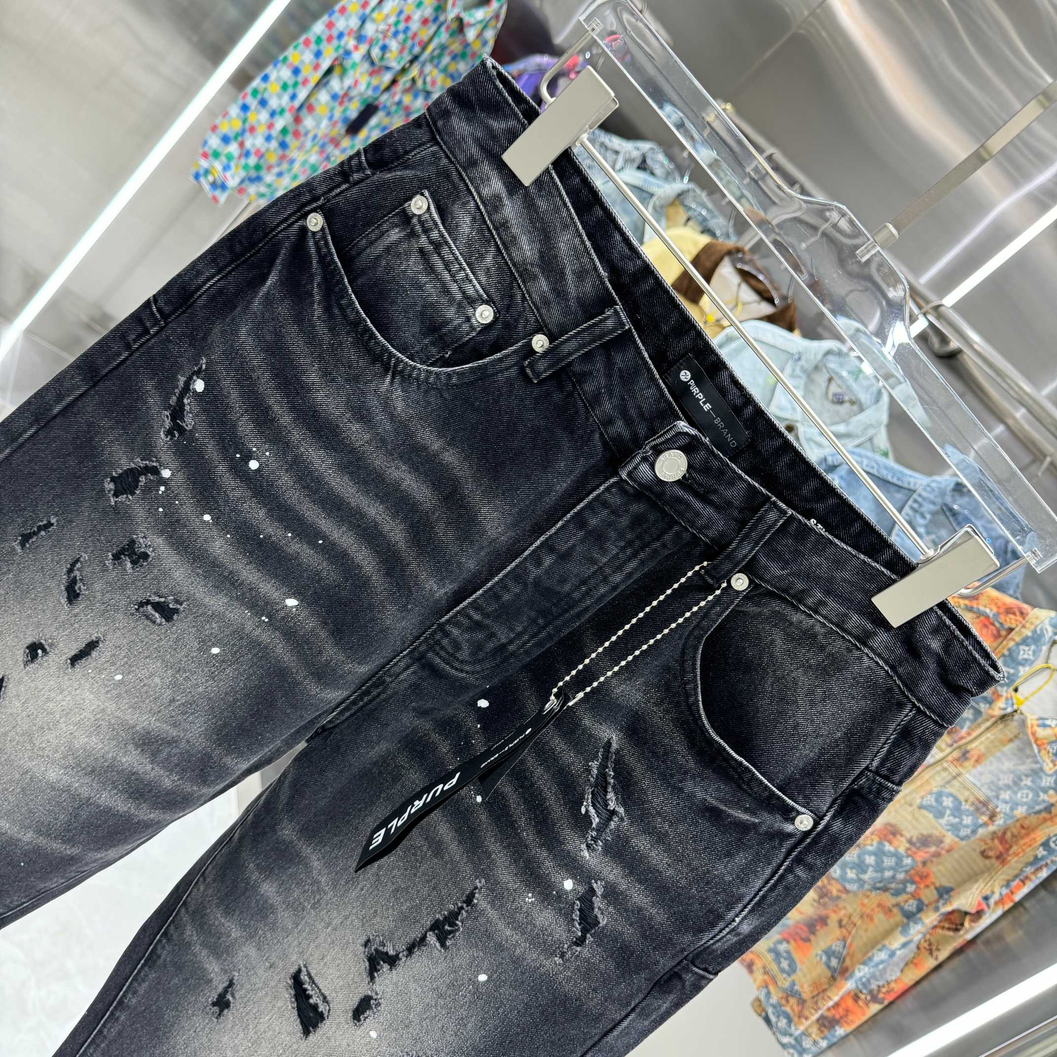 LuxluxHouse Best Quality Clothes Pants Purple Brand