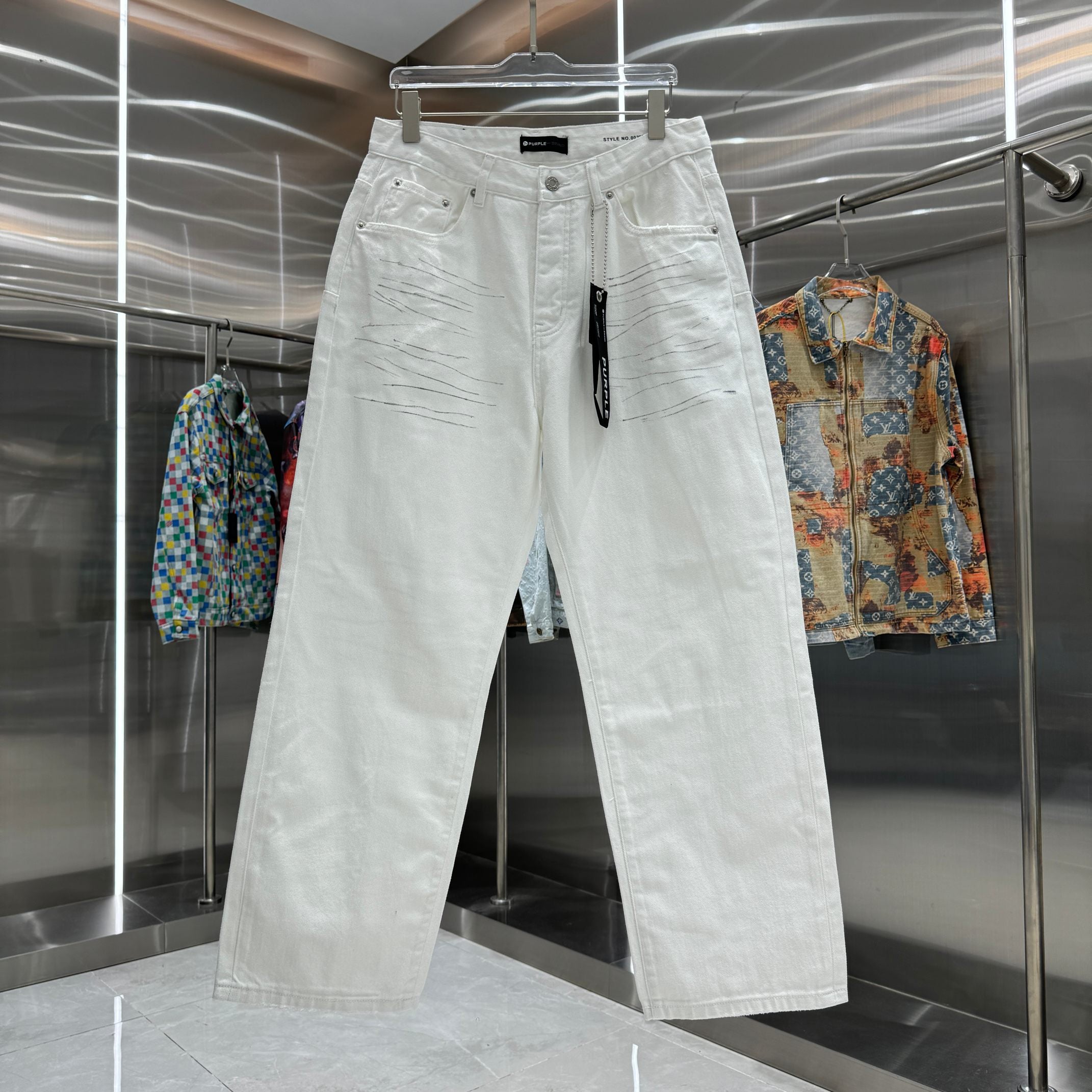 LuxluxHouse Best Quality Clothes Pants Purple Brand