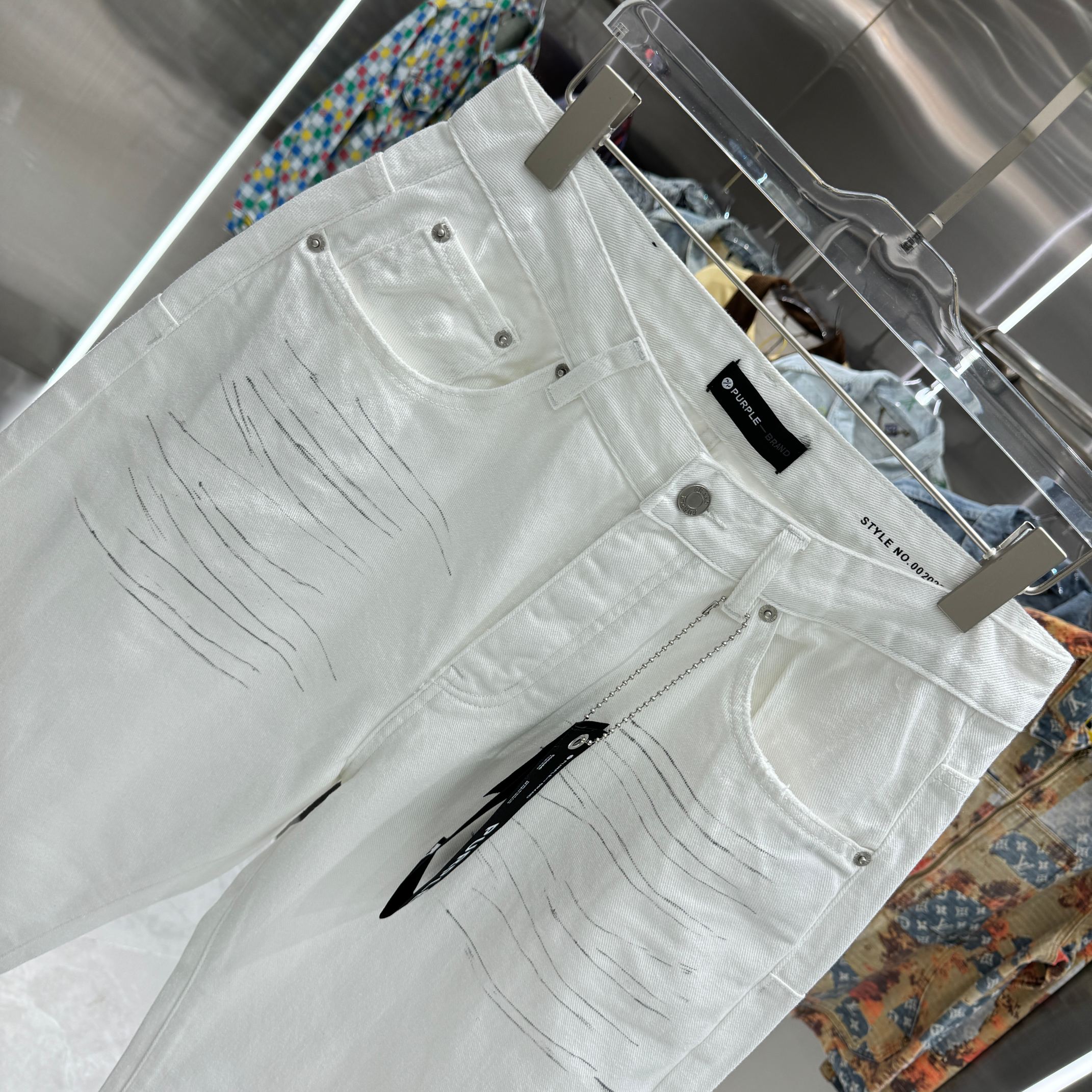 LuxluxHouse Best Quality Clothes Pants Purple Brand