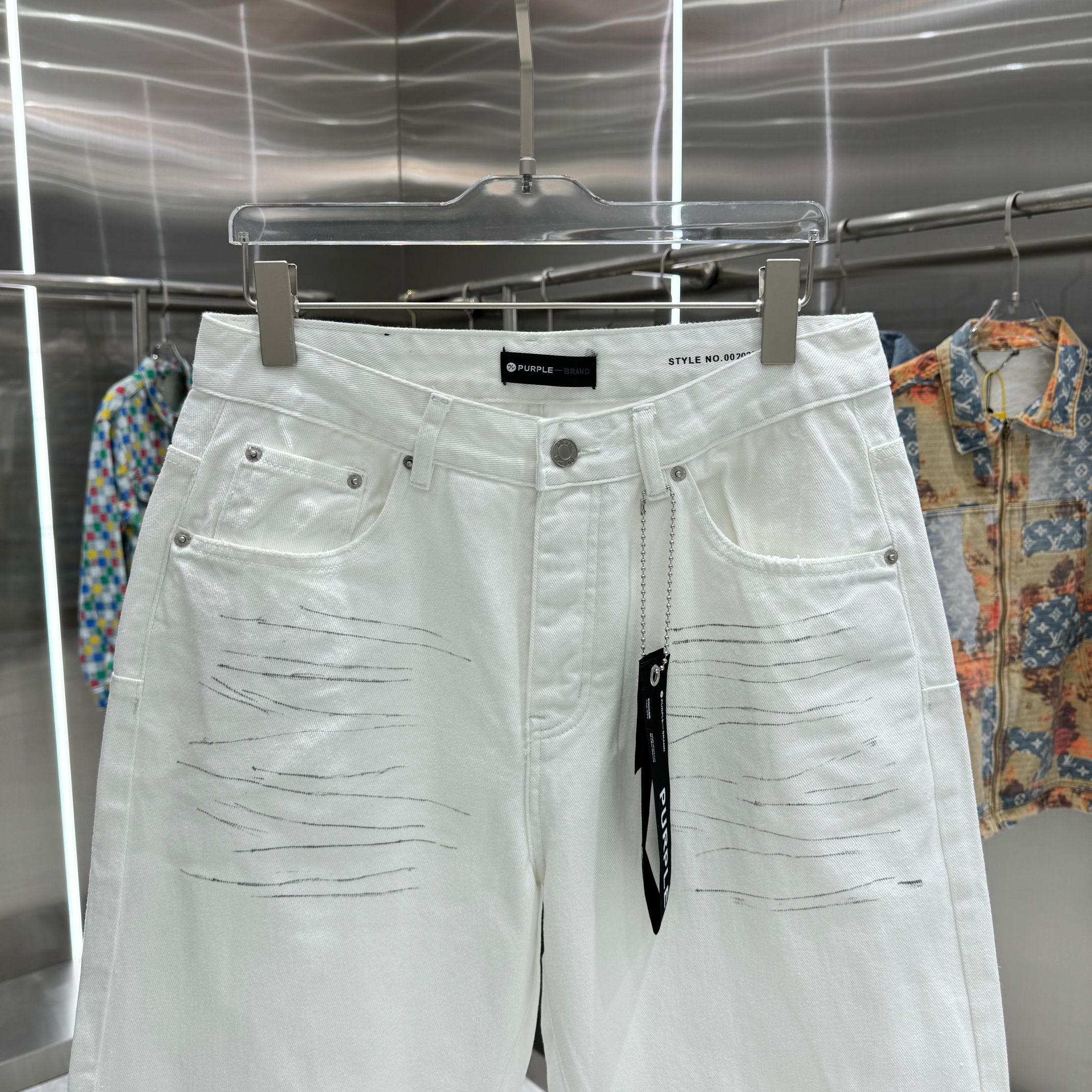 LuxluxHouse Best Quality Clothes Pants Purple Brand