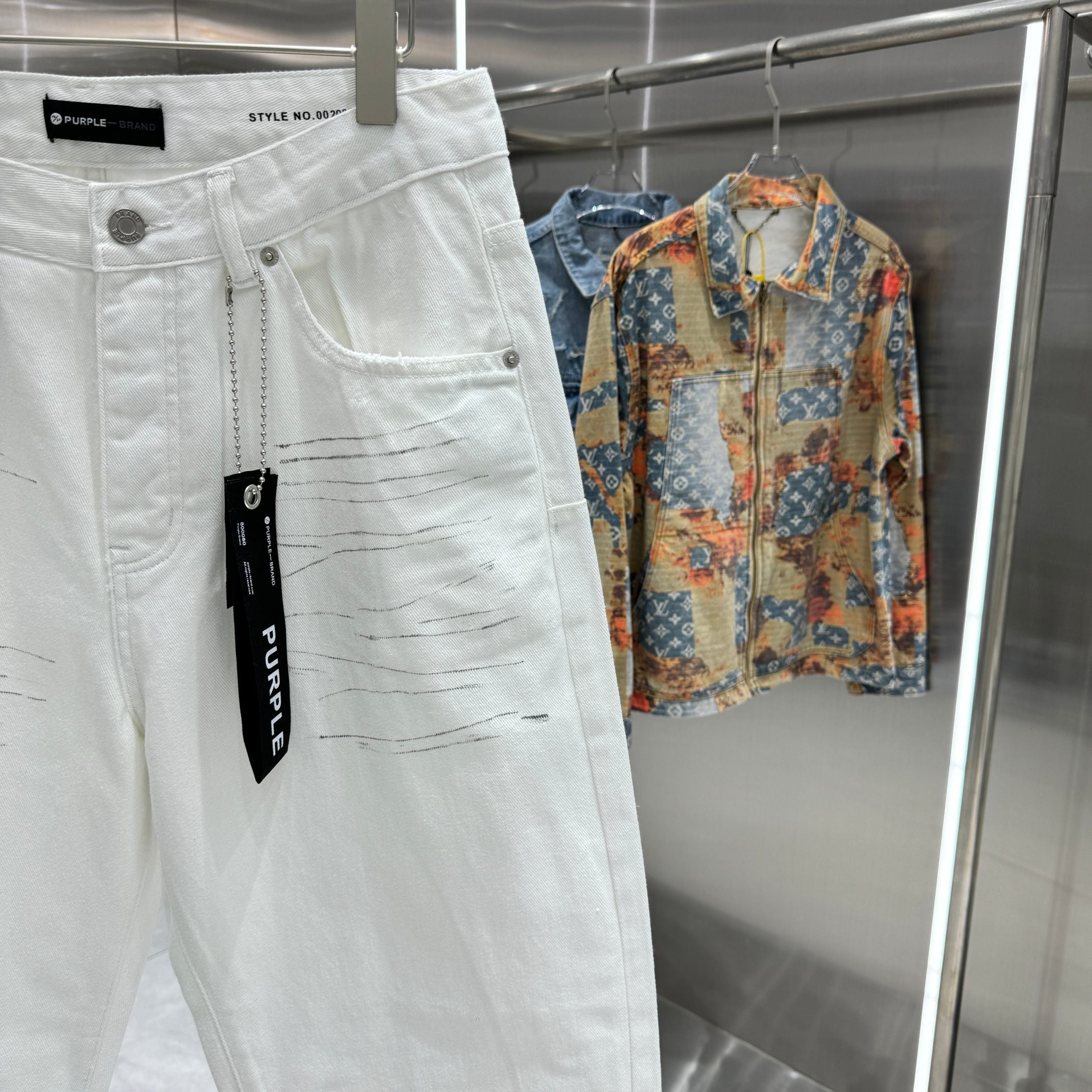 LuxluxHouse Best Quality Clothes Pants Purple Brand