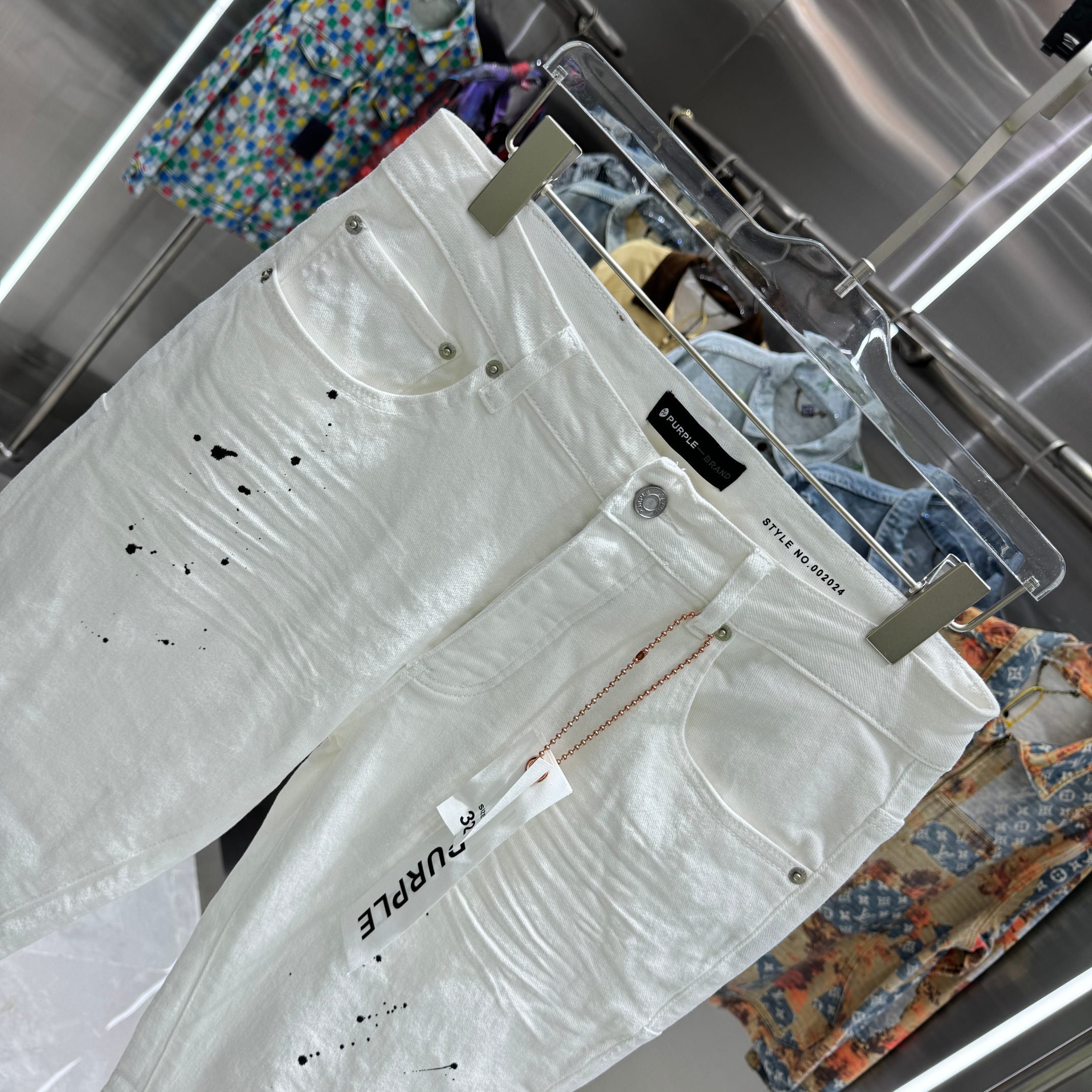 LuxluxHouse Best Quality Clothes Pants Purple Brand