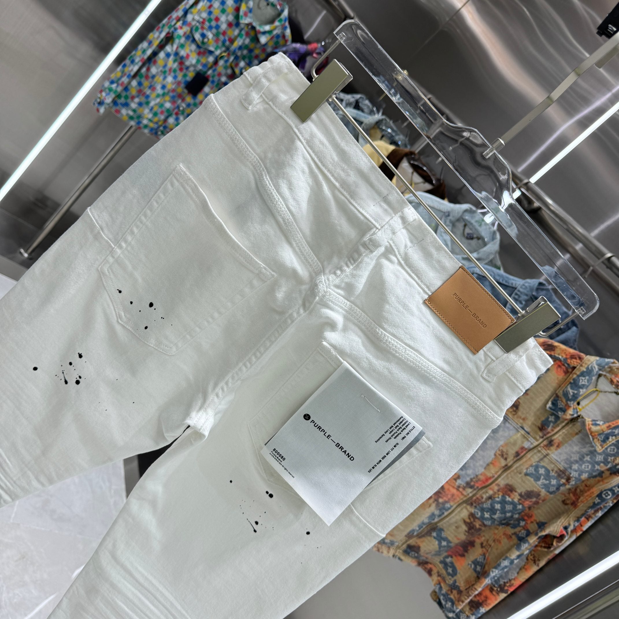 LuxluxHouse Best Quality Clothes Pants Purple Brand