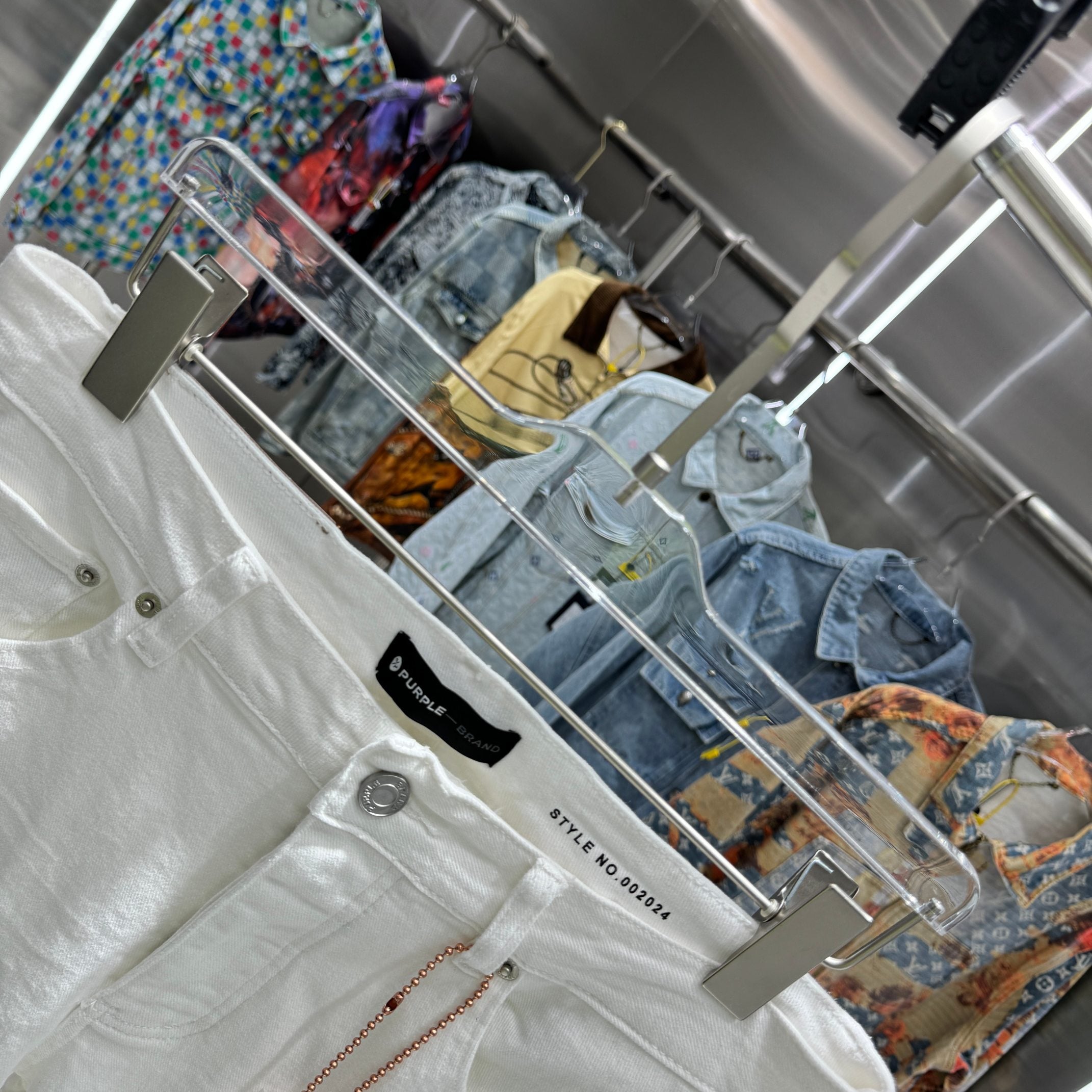 LuxluxHouse Best Quality Clothes Pants Purple Brand