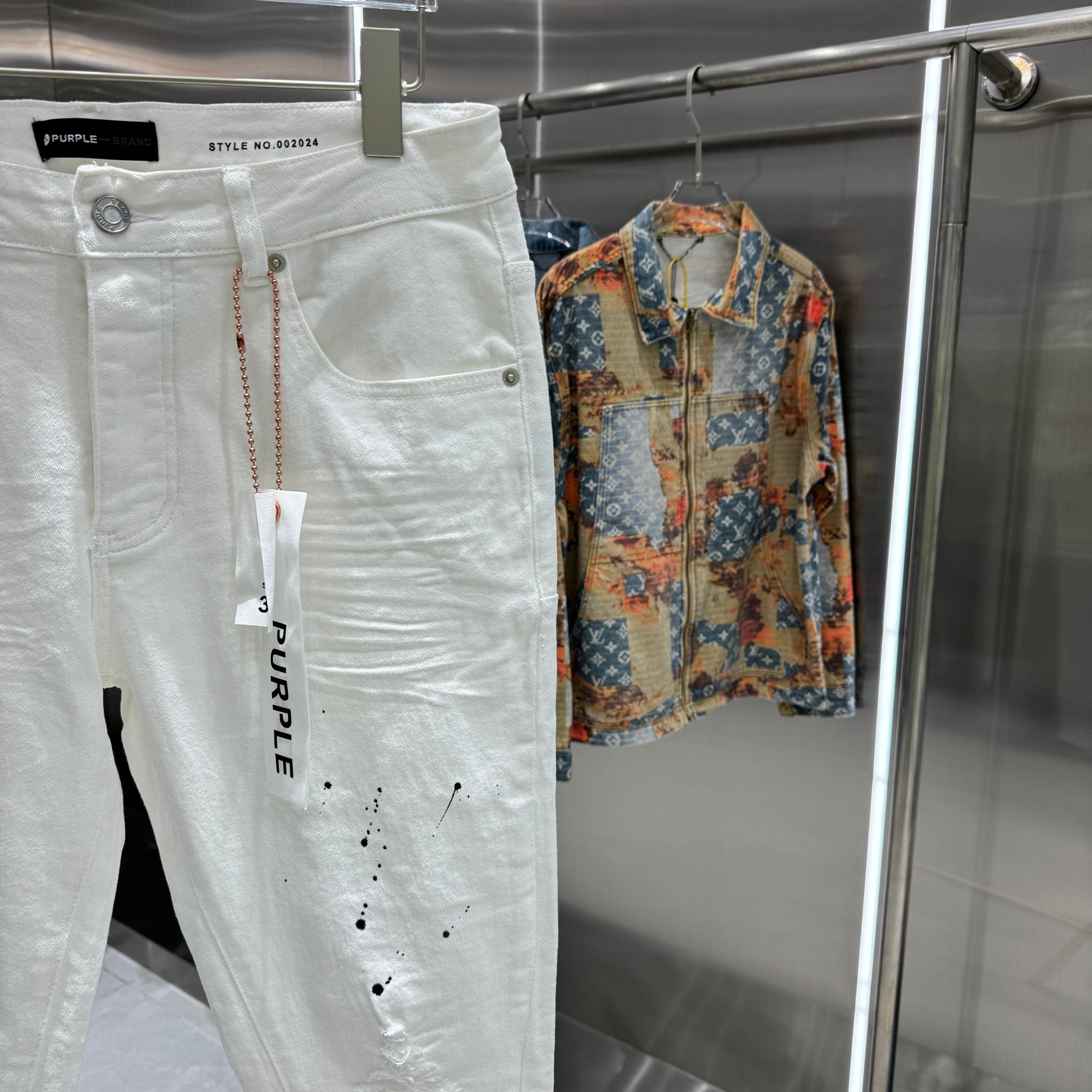 LuxluxHouse Best Quality Clothes Pants Purple Brand