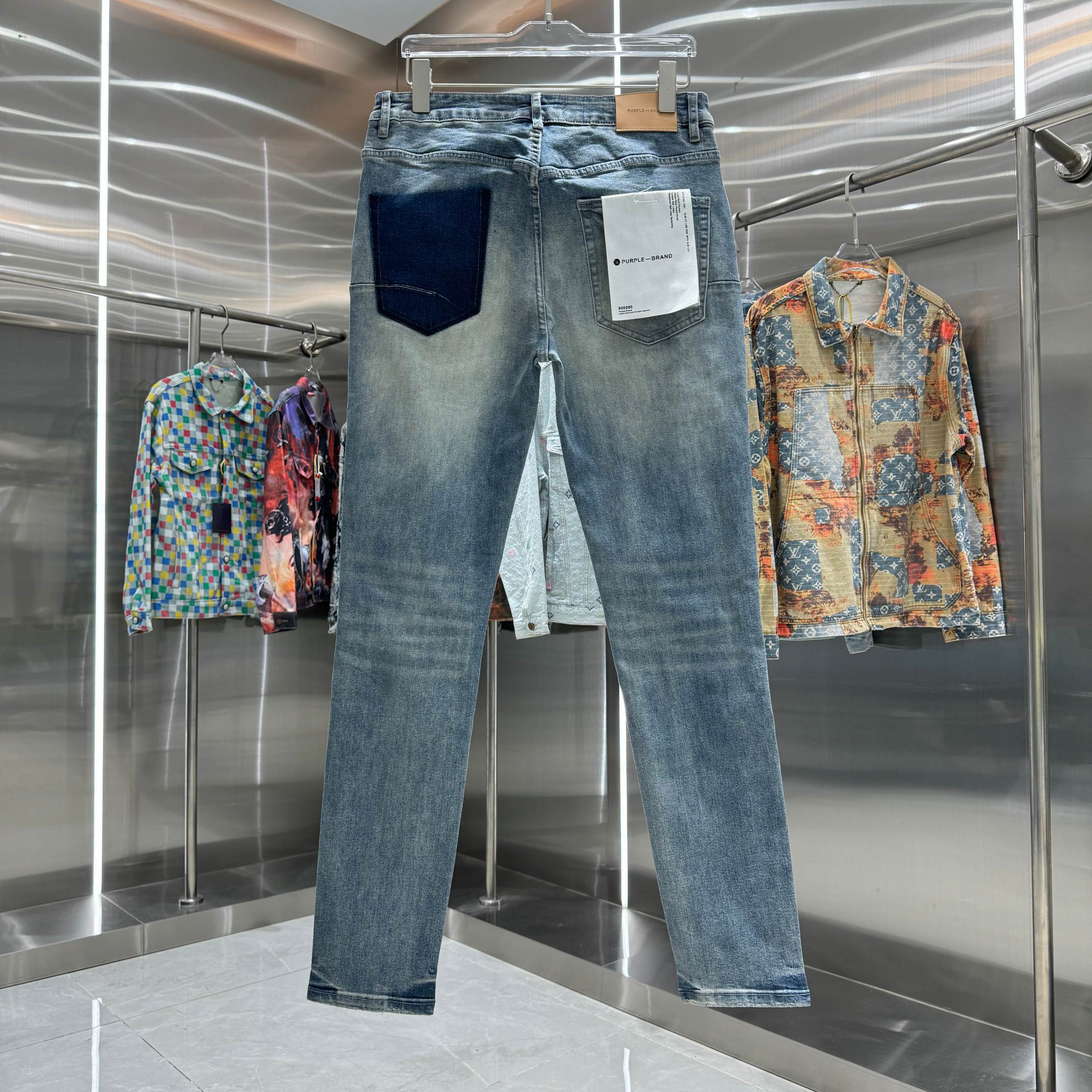 LuxluxHouse Best Quality Clothes Pants Purple Brand