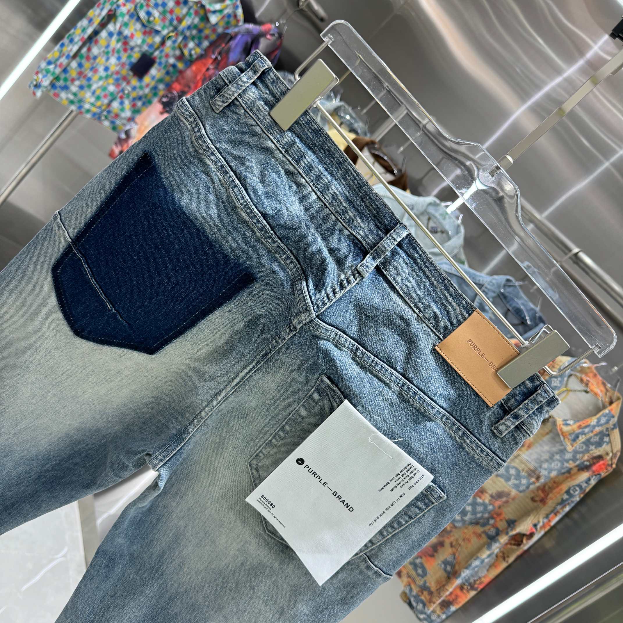 LuxluxHouse Best Quality Clothes Pants Purple Brand