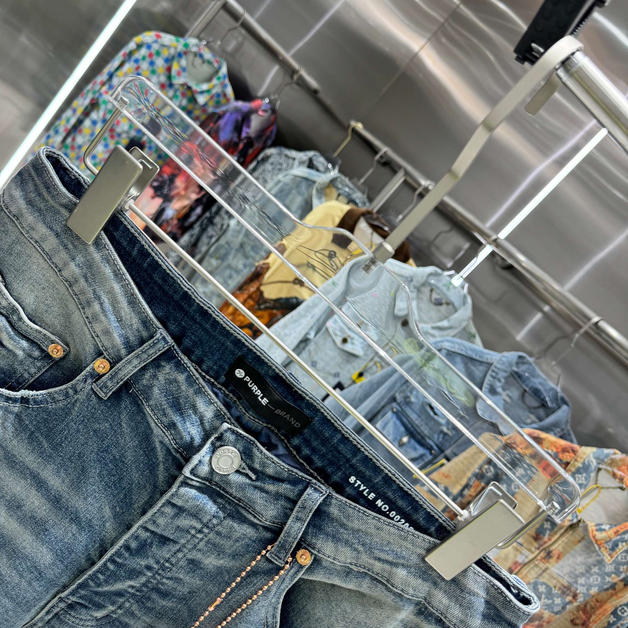 LuxluxHouse Best Quality Clothes Pants Purple Brand