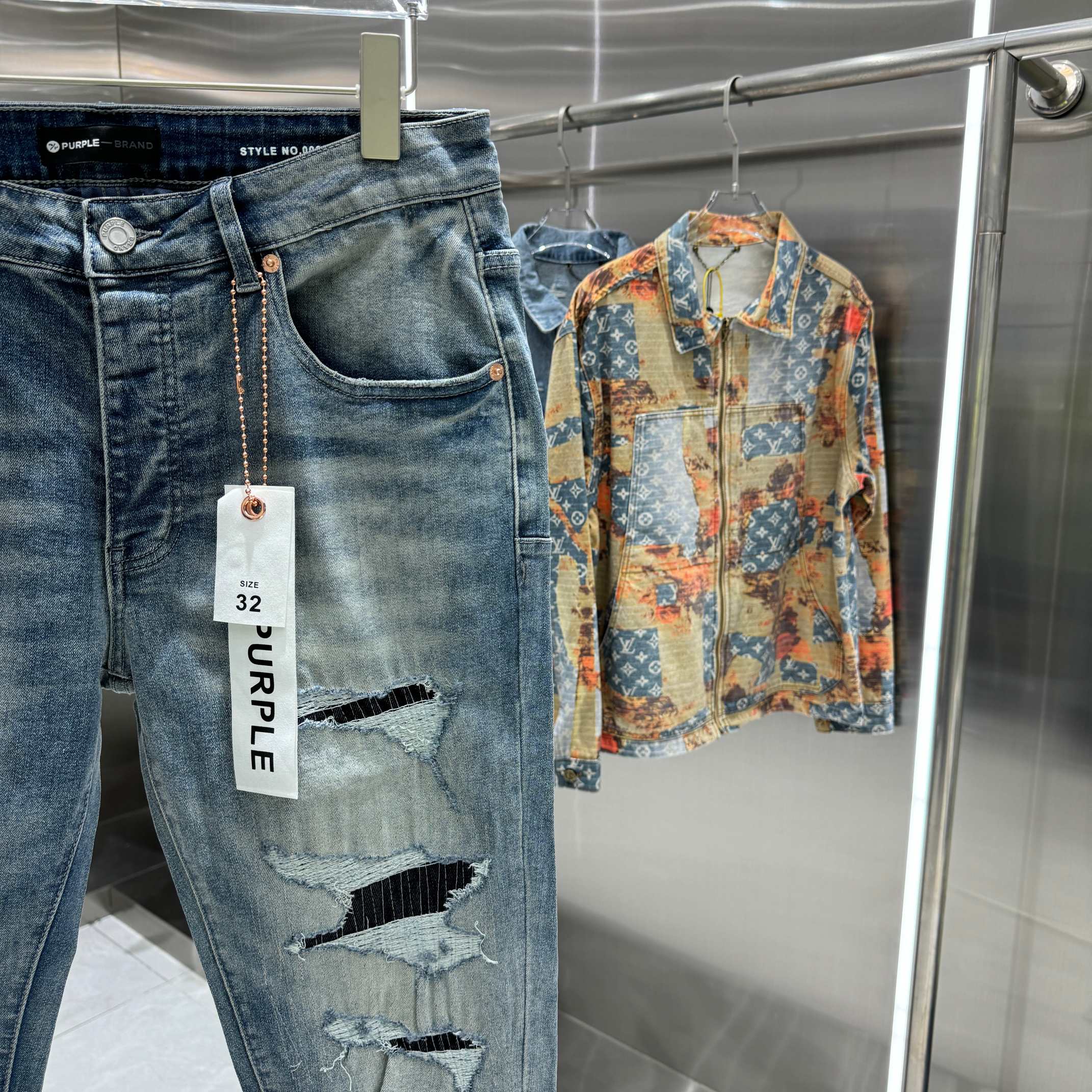 LuxluxHouse Best Quality Clothes Pants Purple Brand