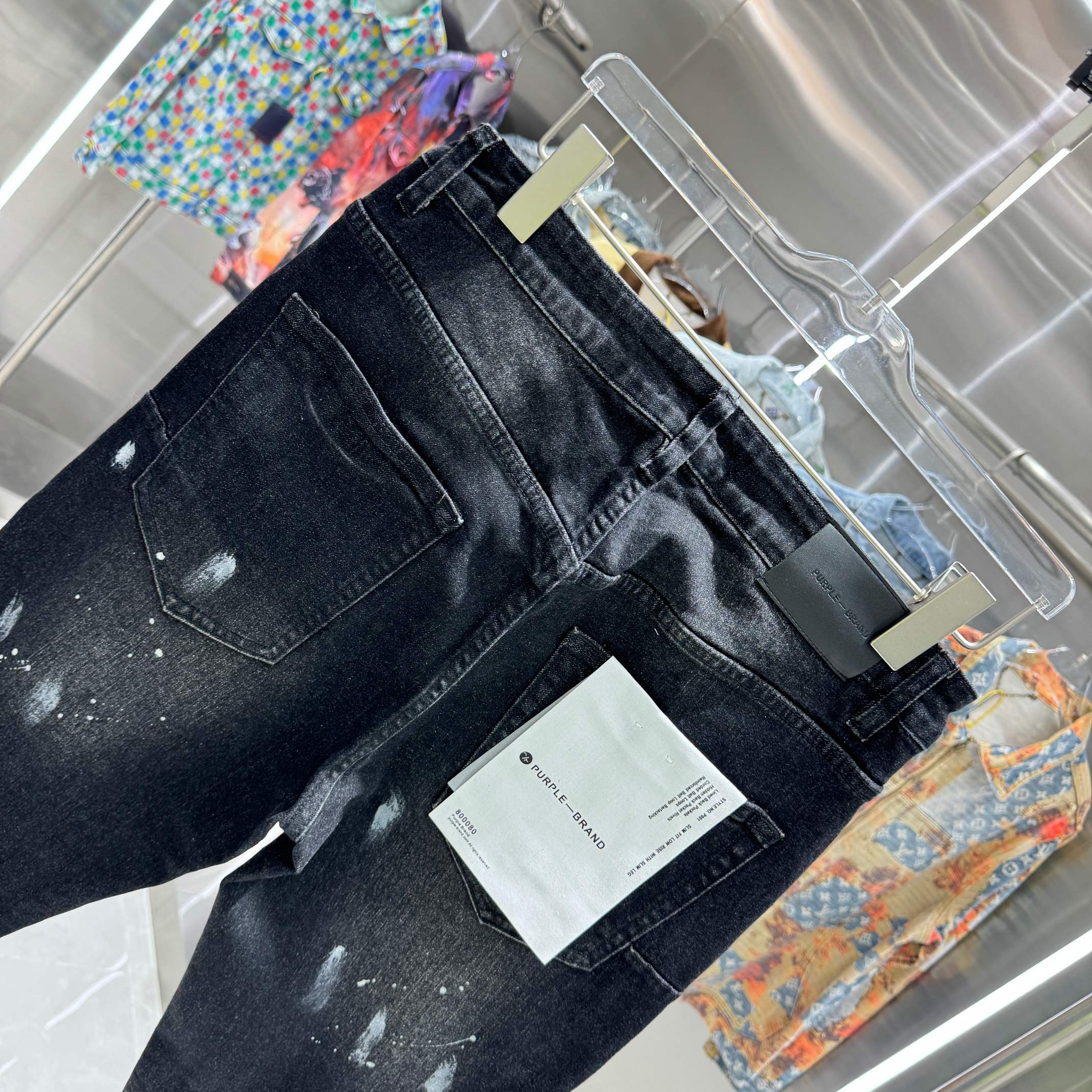 LuxluxHouse Best Quality Clothes Pants Purple Brand