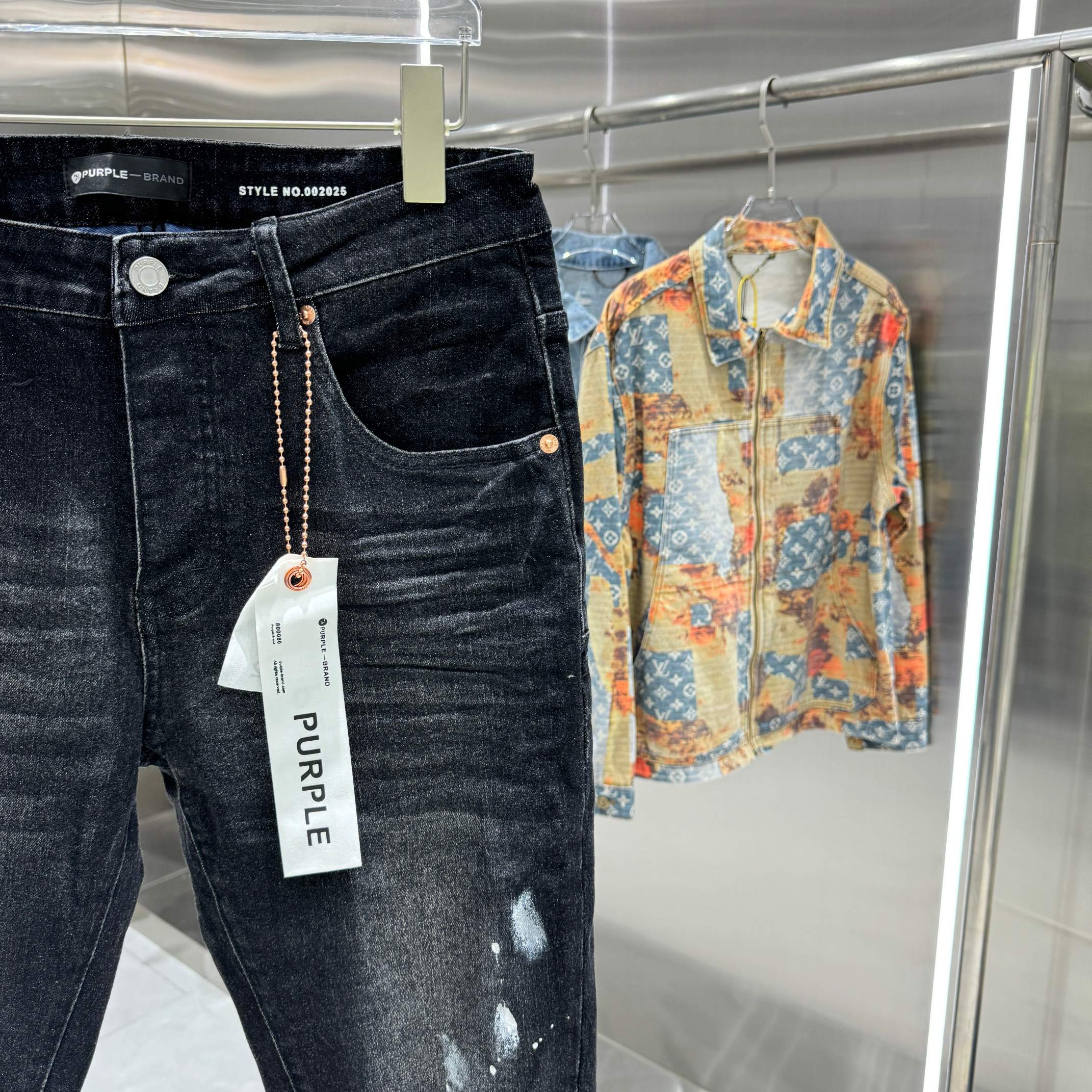 LuxluxHouse Best Quality Clothes Pants Purple Brand