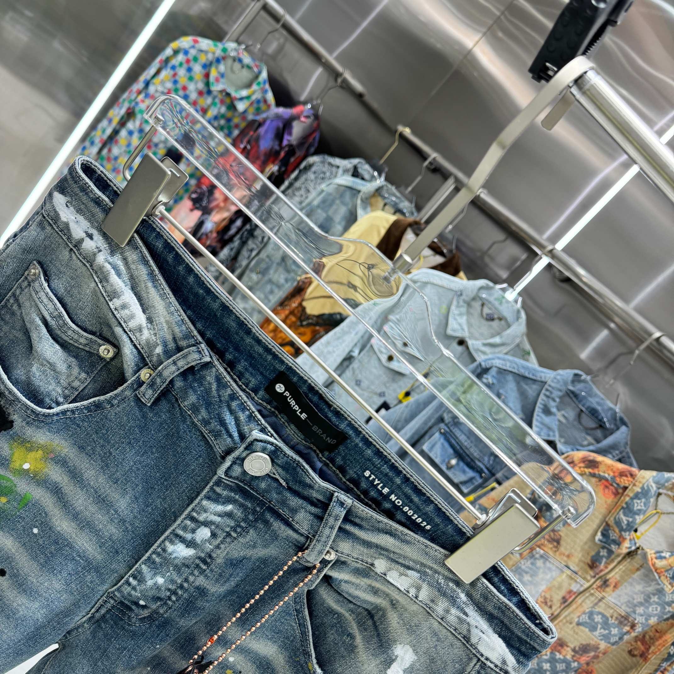 LuxluxHouse Best Quality Clothes Pants Purple Brand