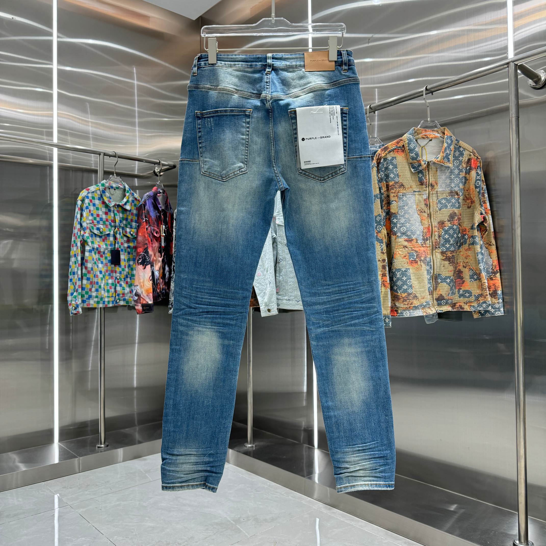 LuxluxHouse Best Quality Clothes Pants Purple Brand