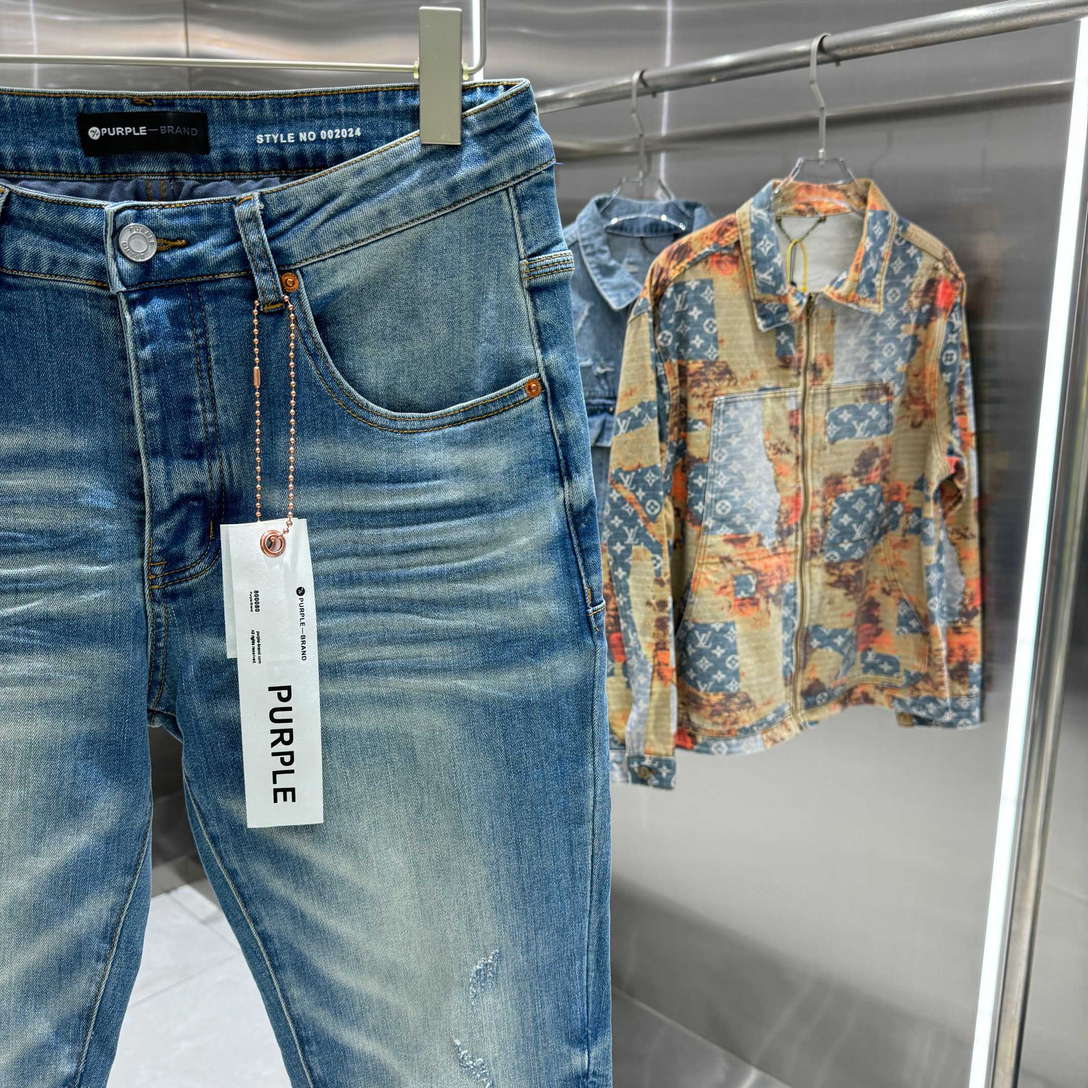 LuxluxHouse Best Quality Clothes Pants Purple Brand