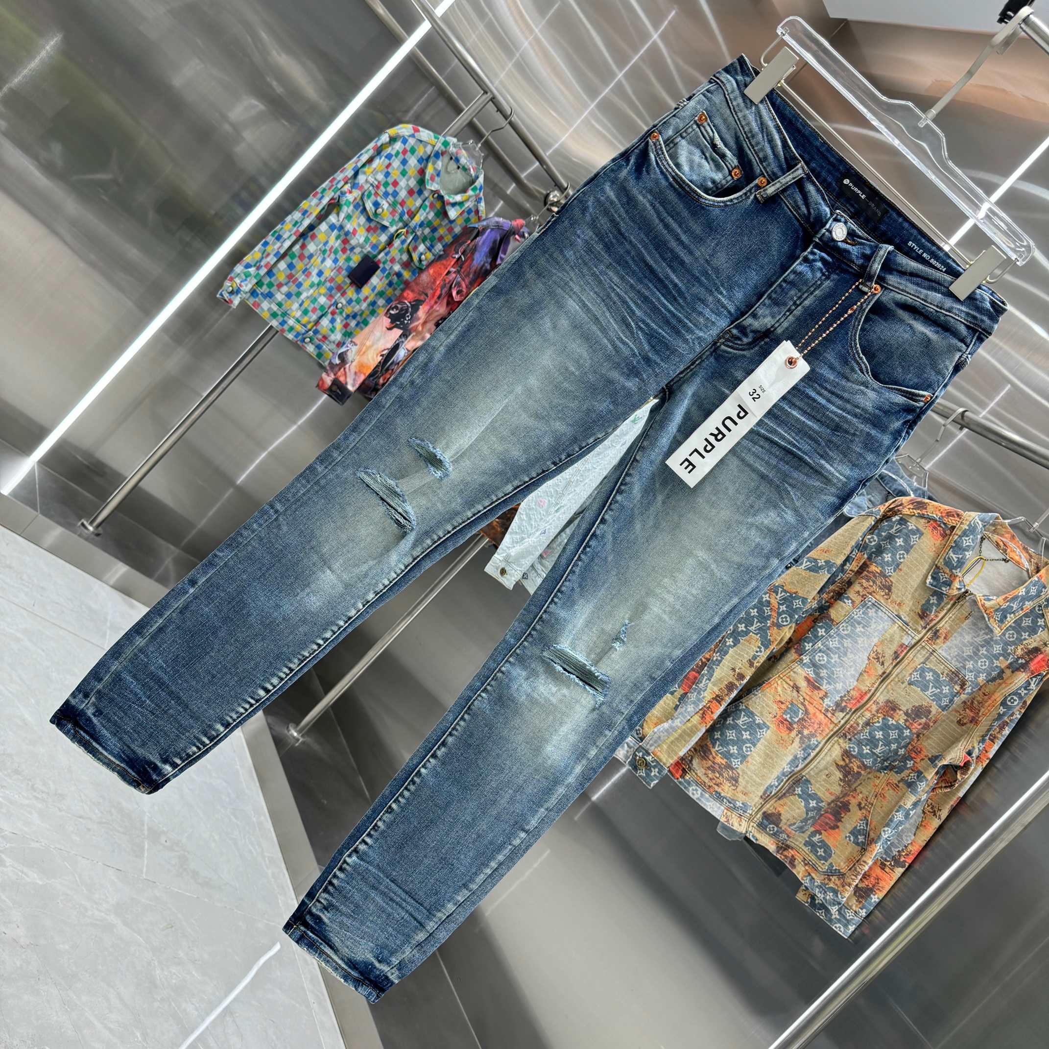 LuxluxHouse Best Quality Clothes Pants Purple Brand