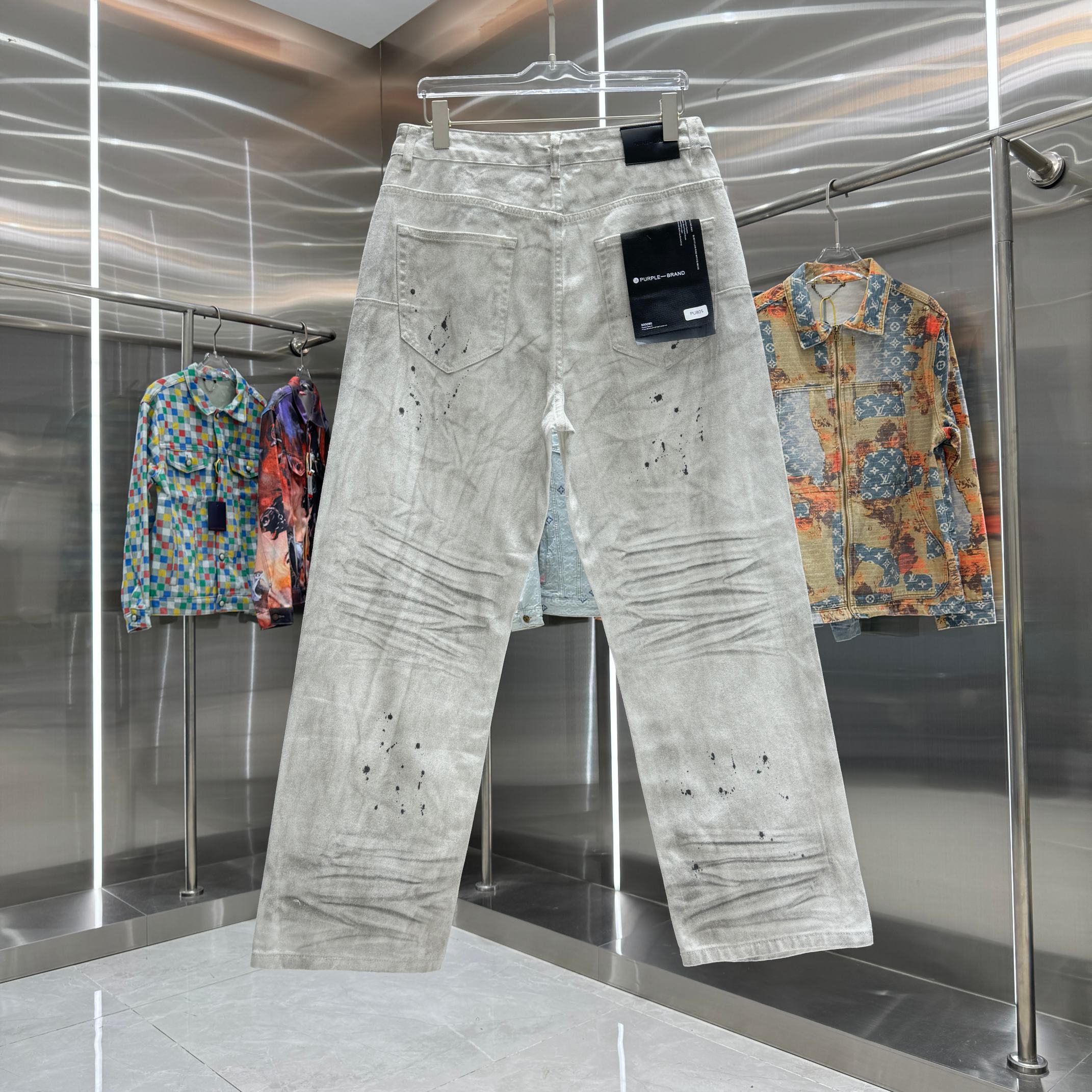 LuxluxHouse Best Quality Clothes Pants Purple Brand