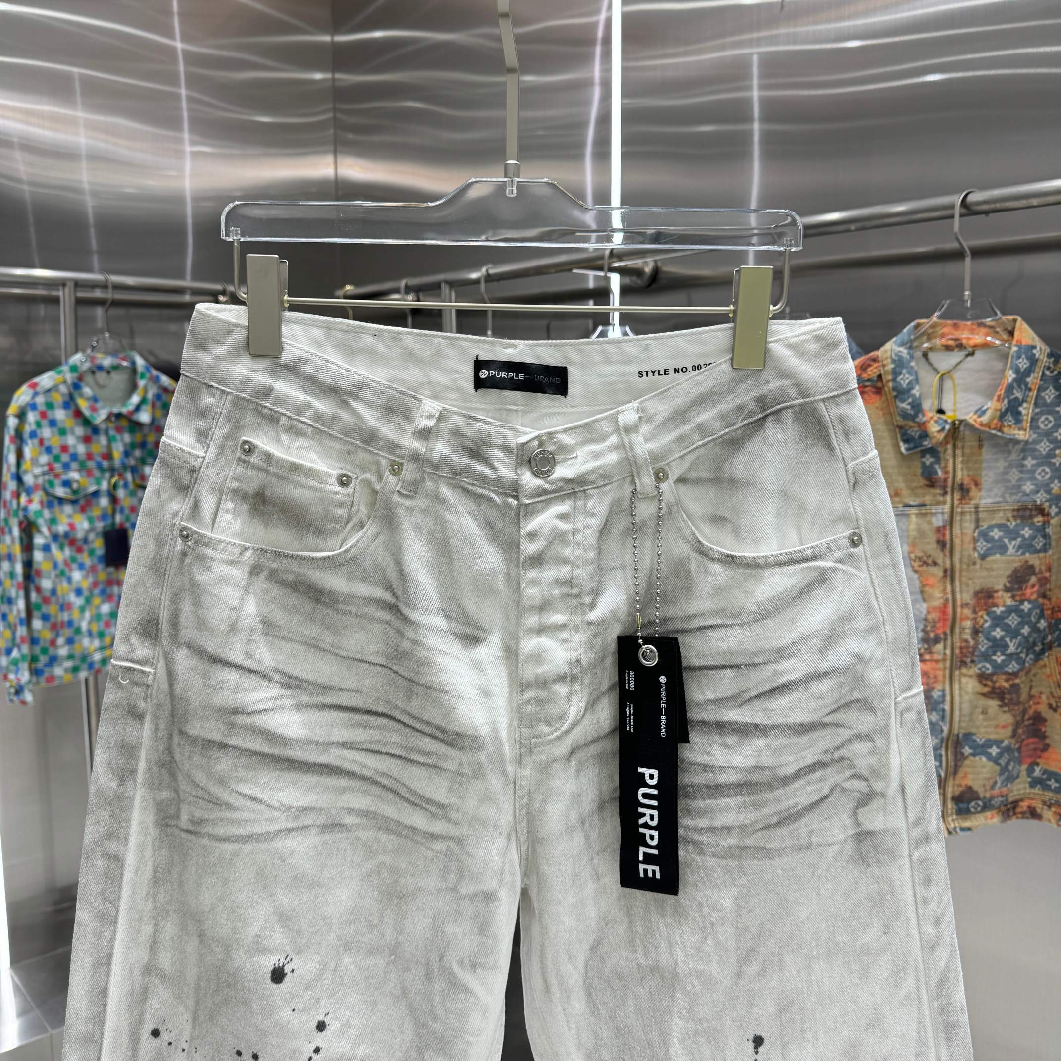 LuxluxHouse Best Quality Clothes Pants Purple Brand