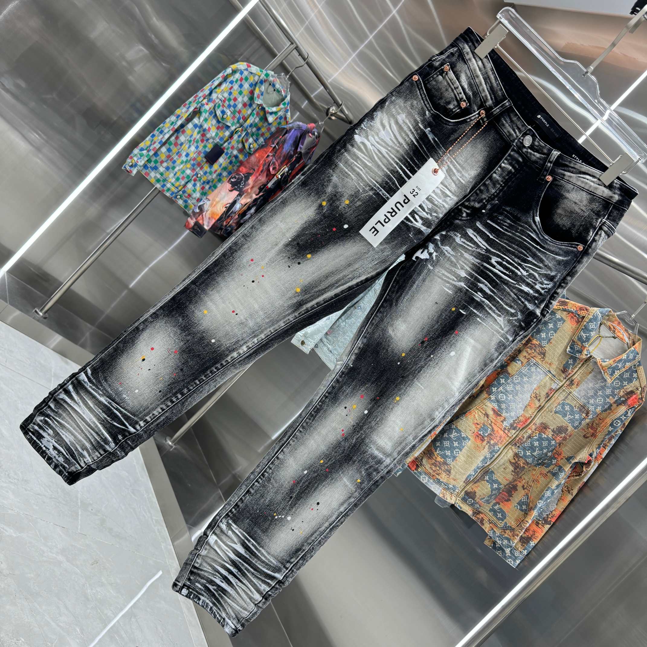 LuxluxHouse Best Quality Clothes Pants Purple Brand