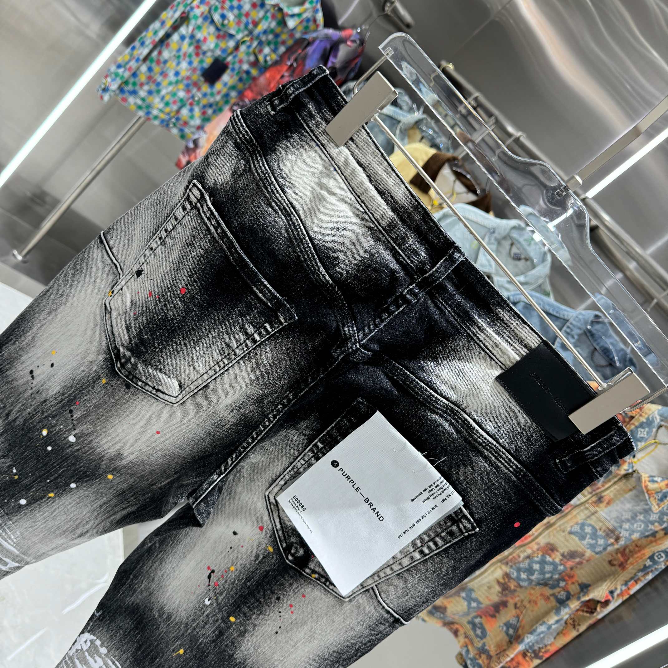 LuxluxHouse Best Quality Clothes Pants Purple Brand