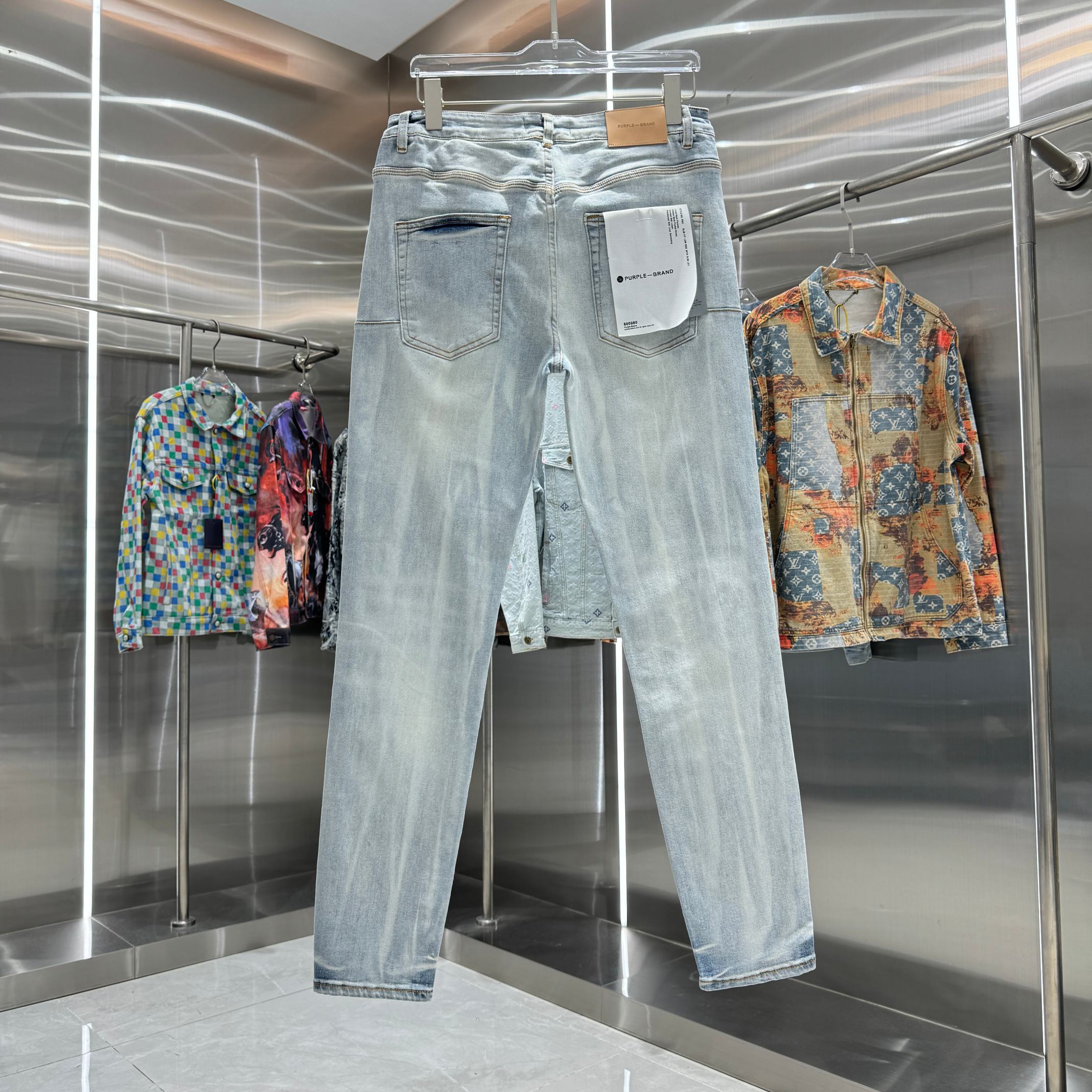 LuxluxHouse Best Quality Clothes Pants Purple Brand