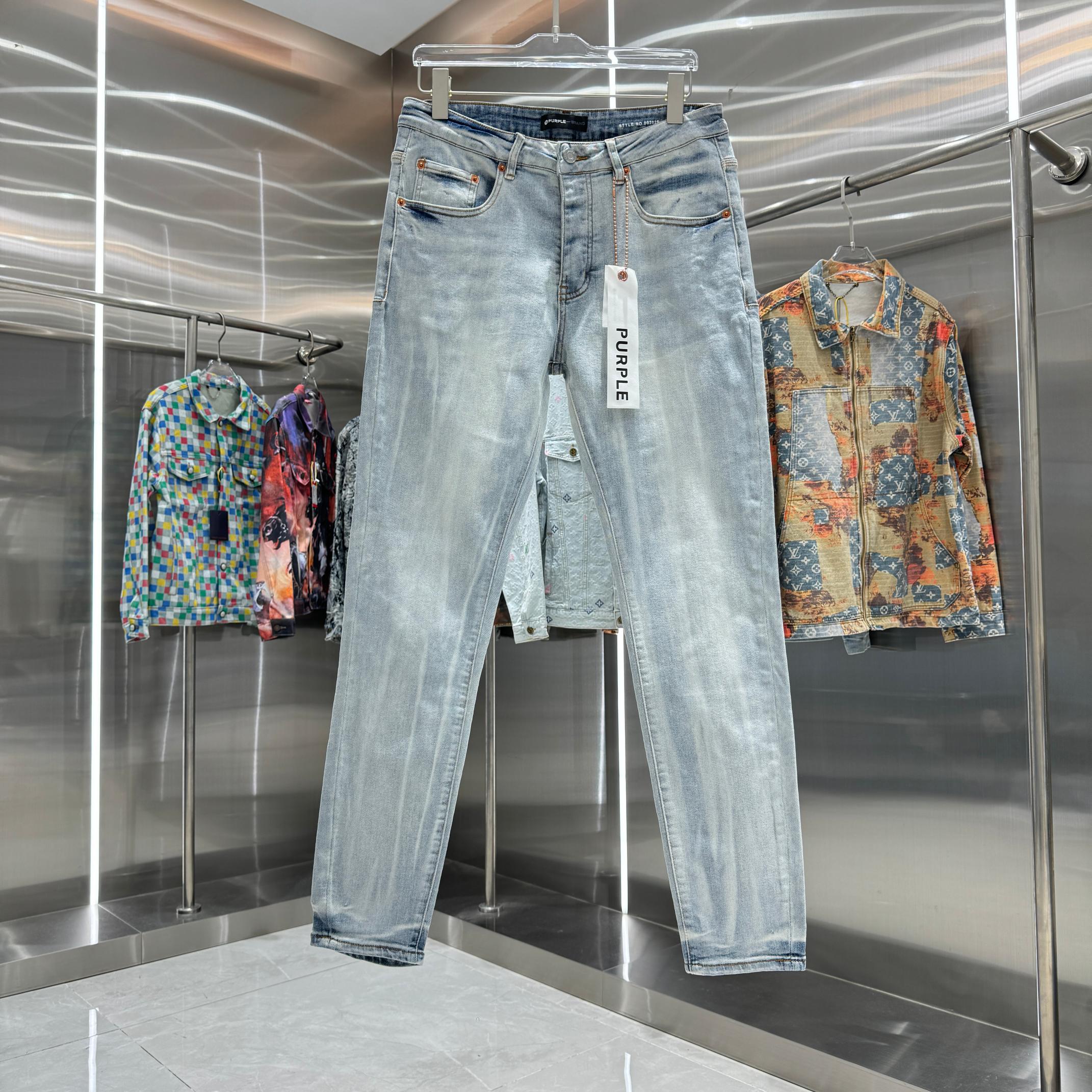 LuxluxHouse Best Quality Clothes Pants Purple Brand