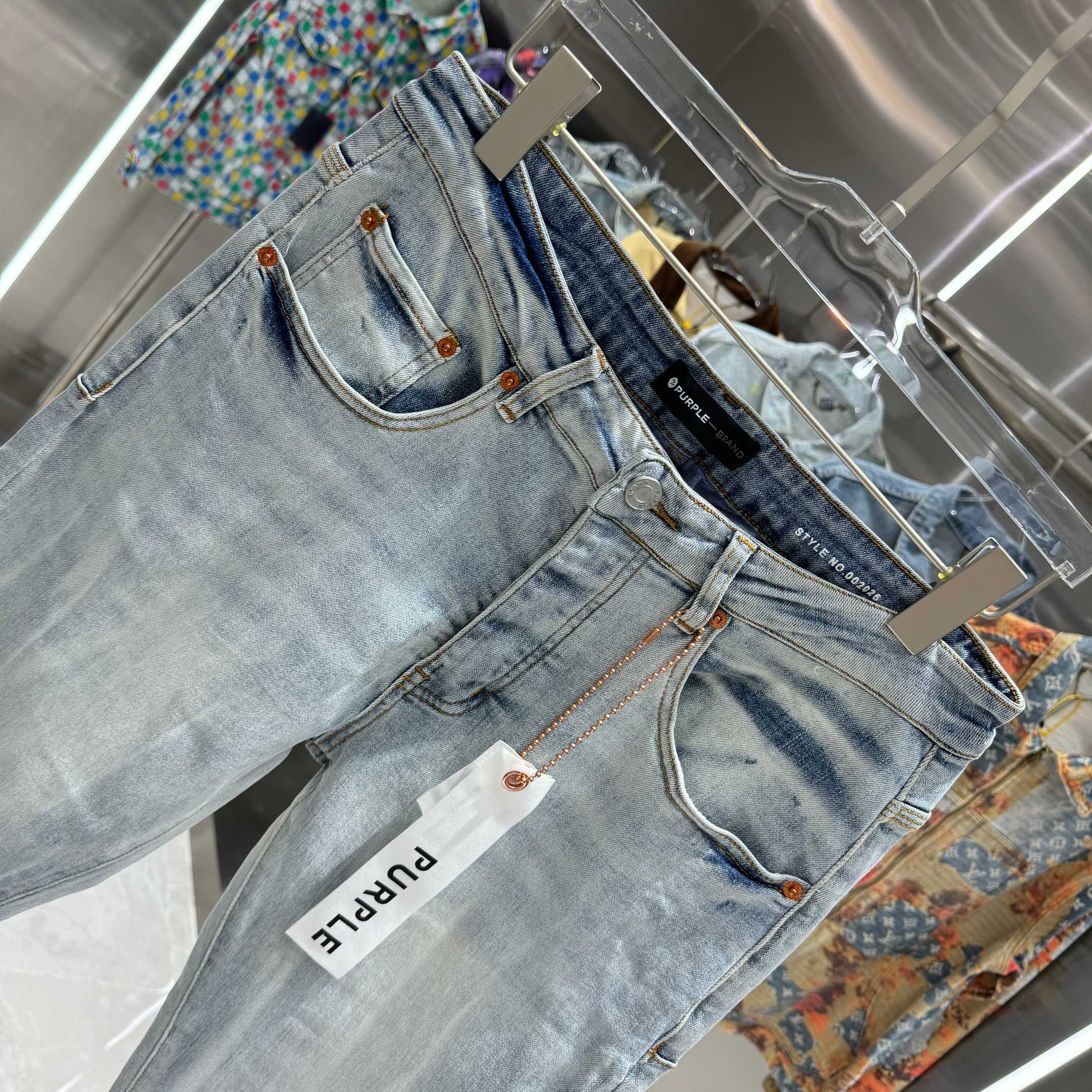 LuxluxHouse Best Quality Clothes Pants Purple Brand