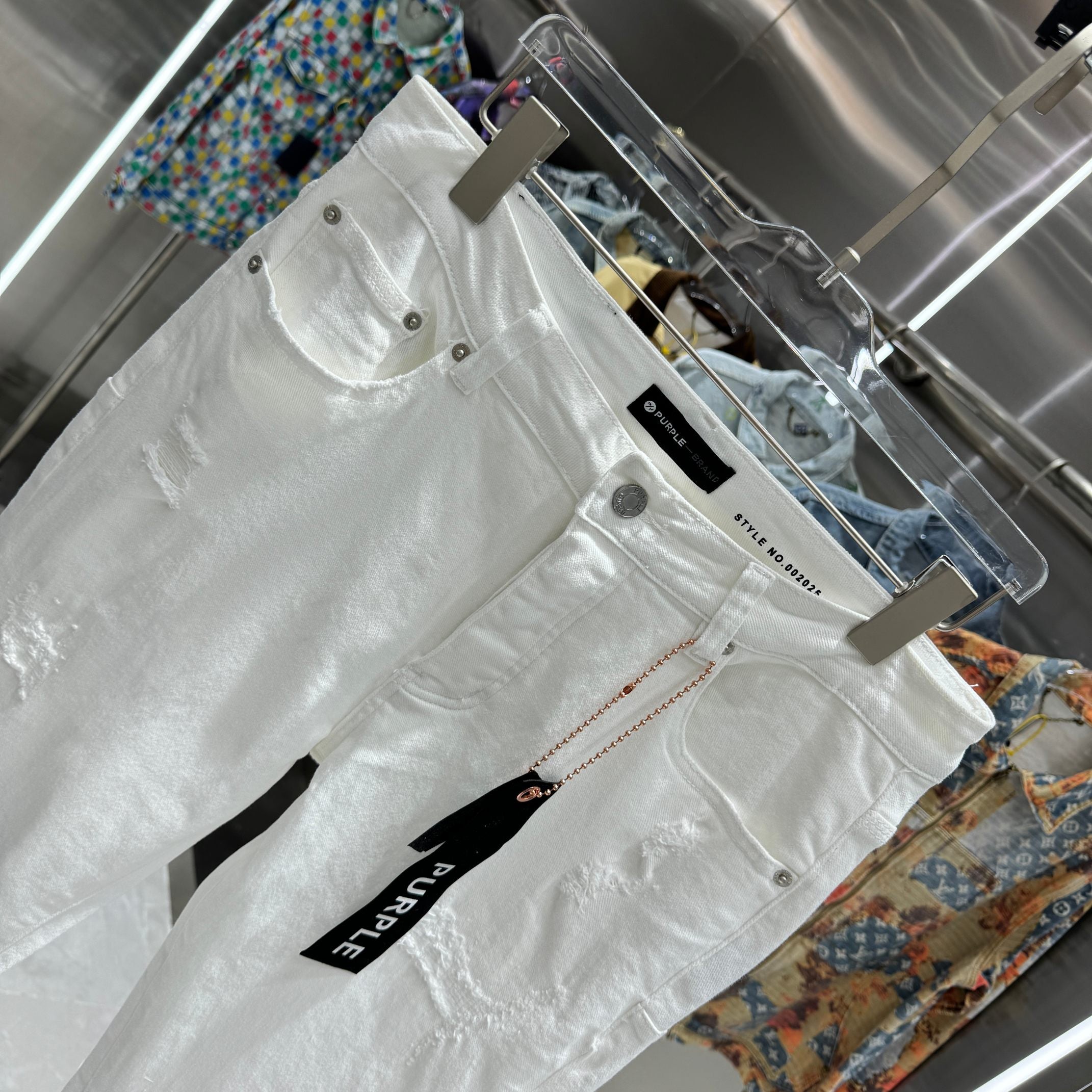 LuxluxHouse Best Quality Clothes Pants Purple Brand