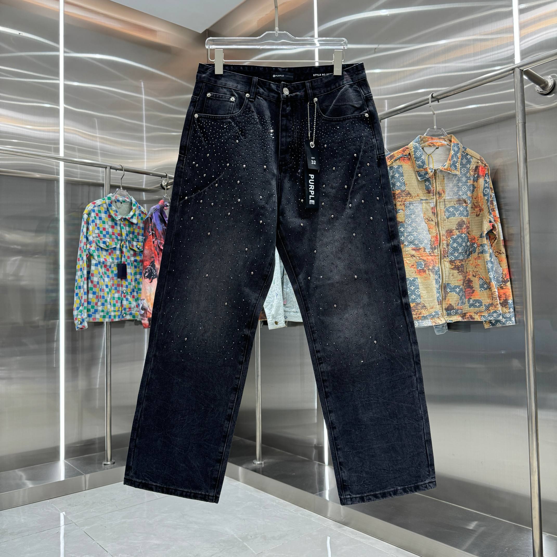 LuxluxHouse Best Quality Clothes Pants Purple Brand