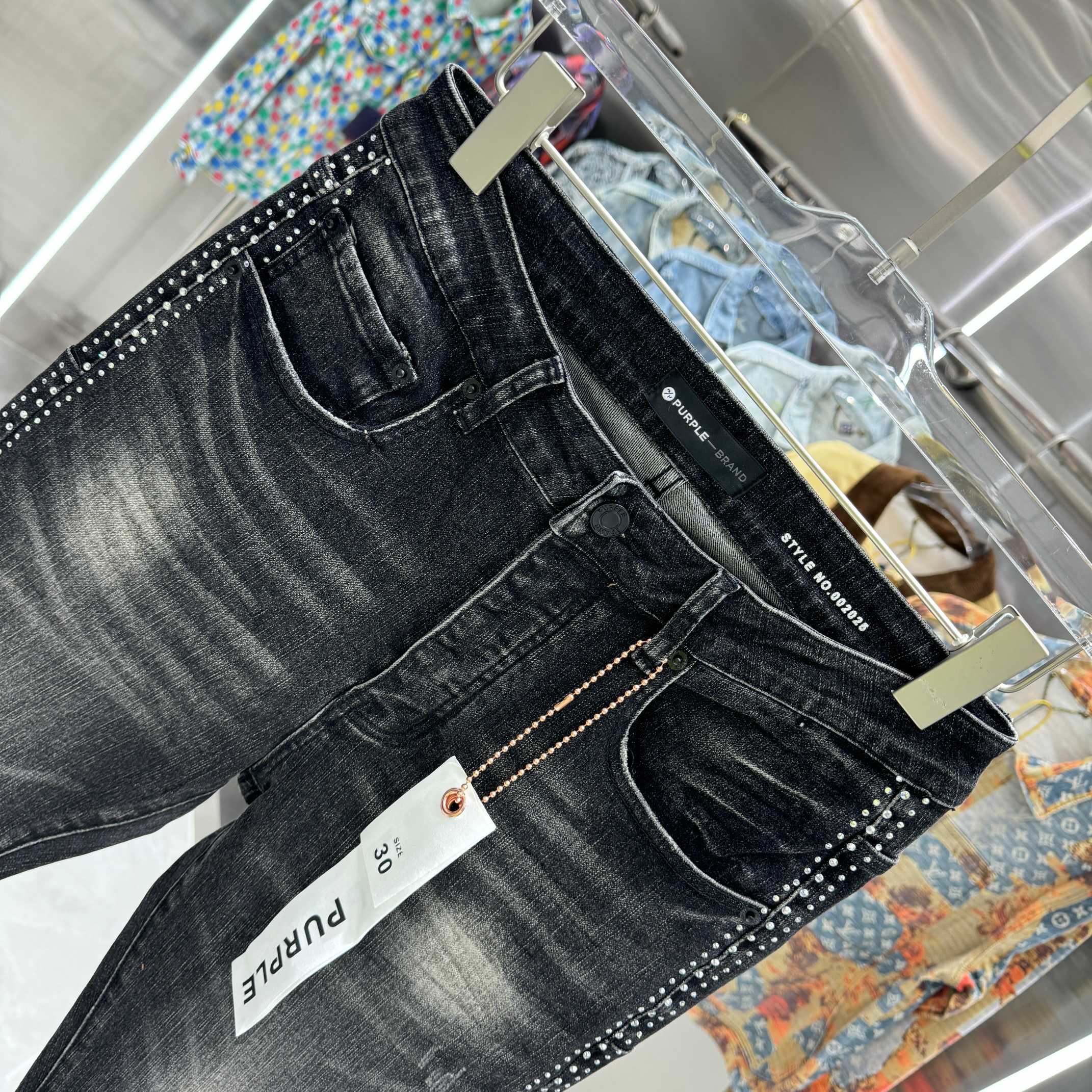 LuxluxHouse Best Quality Clothes Pants Purple Brand