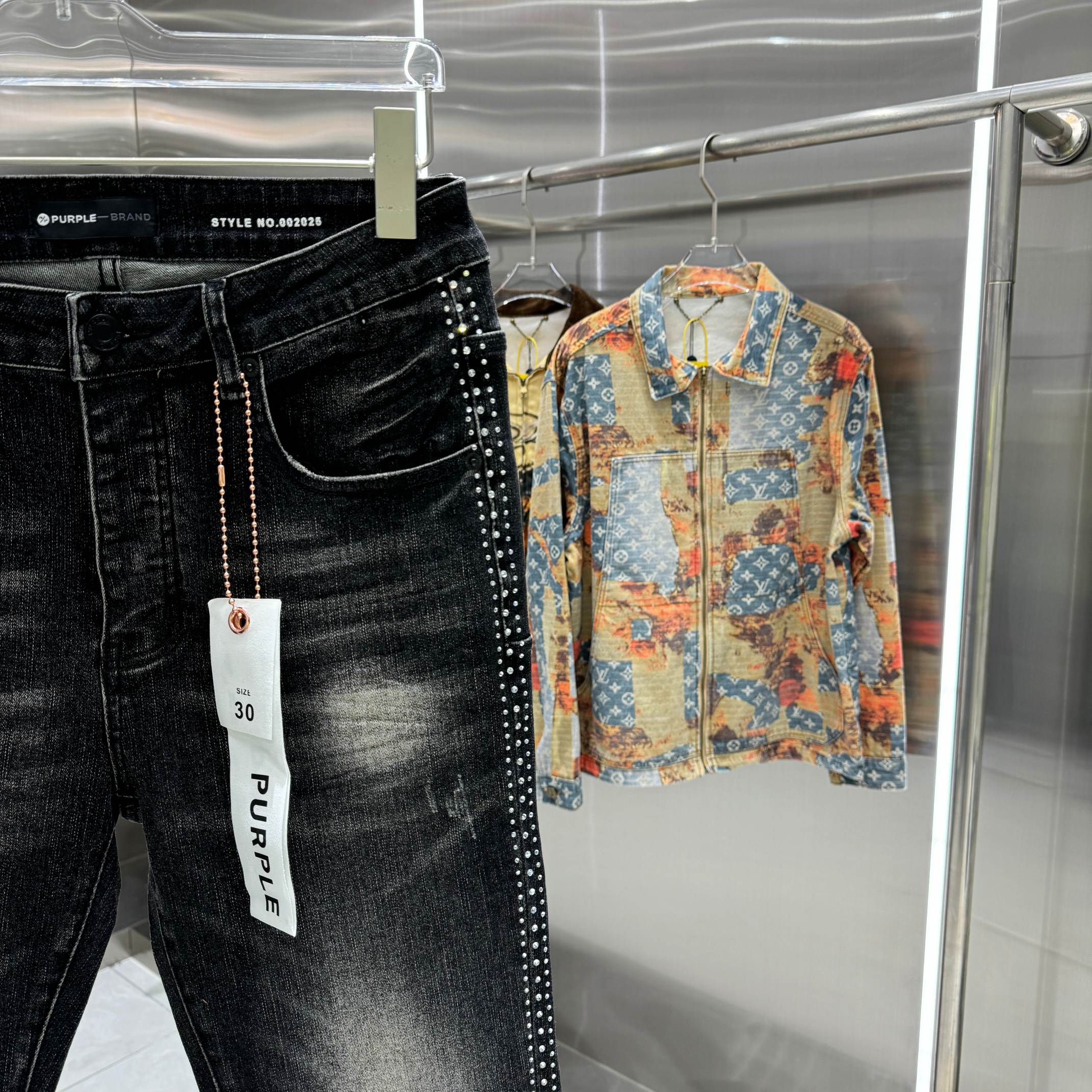 LuxluxHouse Best Quality Clothes Pants Purple Brand