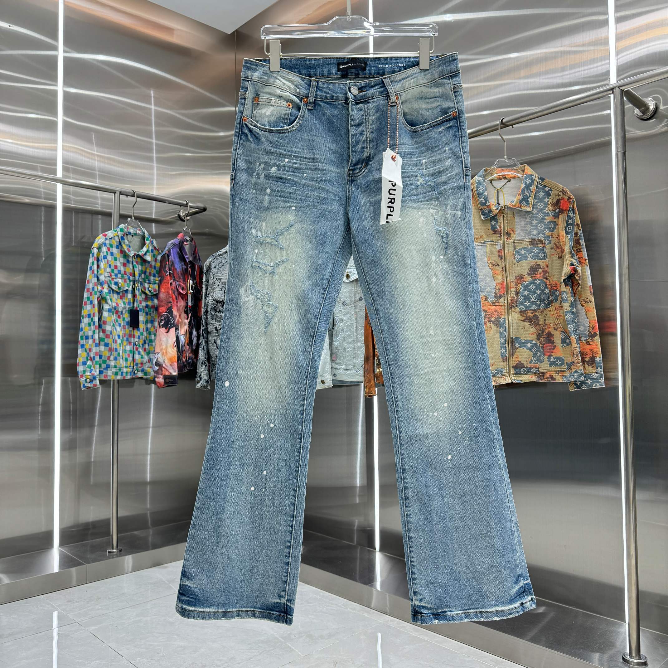 LuxluxHouse Best Quality Clothes Pants Purple Brand